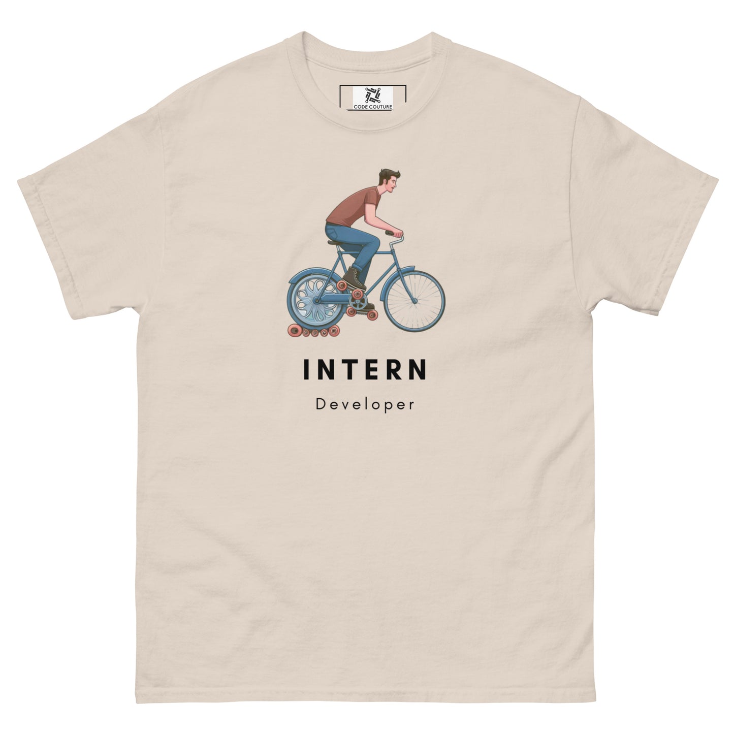 Intern Developer classic tee - Light