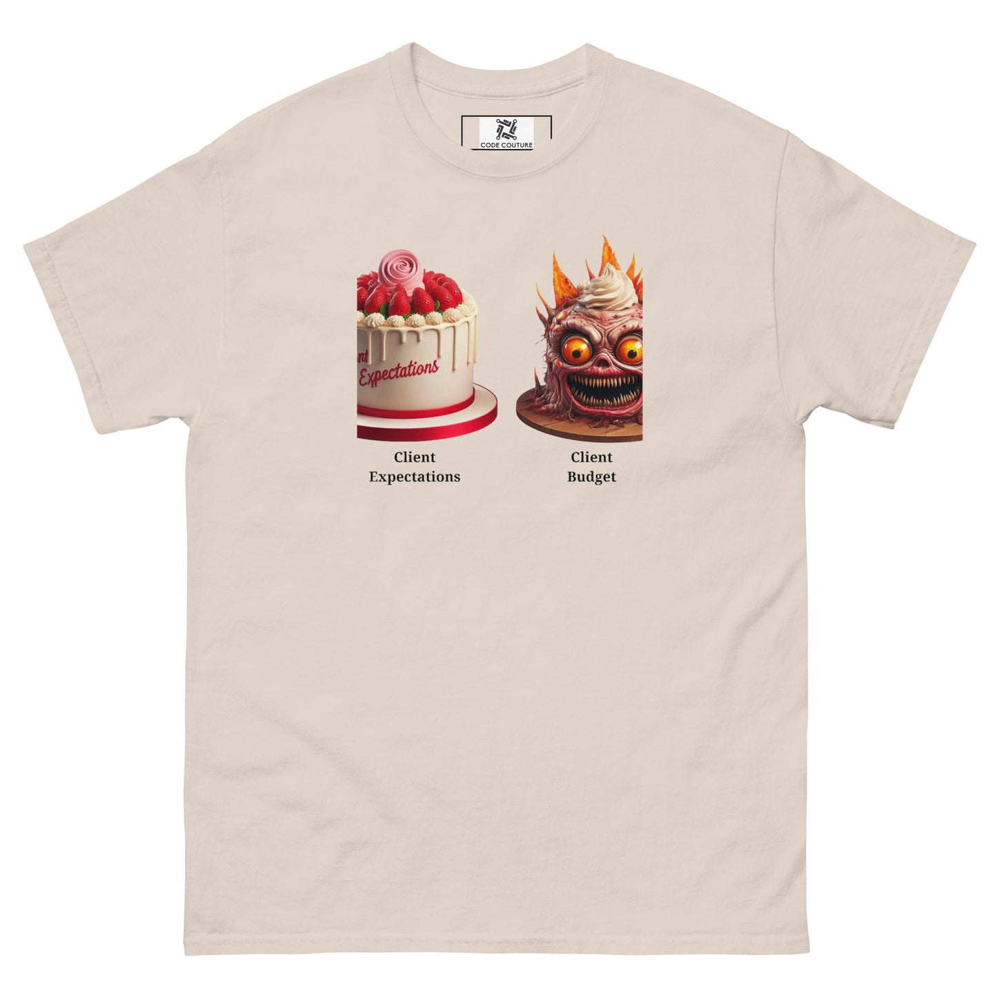 Client Budget vs. Expectations tee