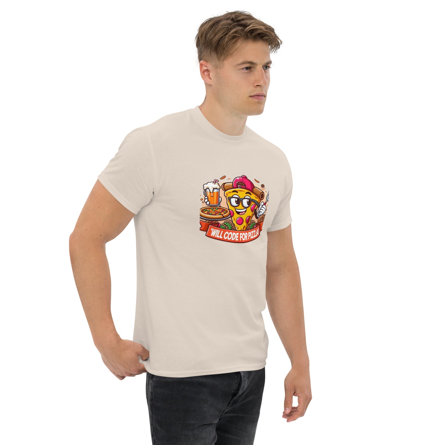 Code For Pizza tee