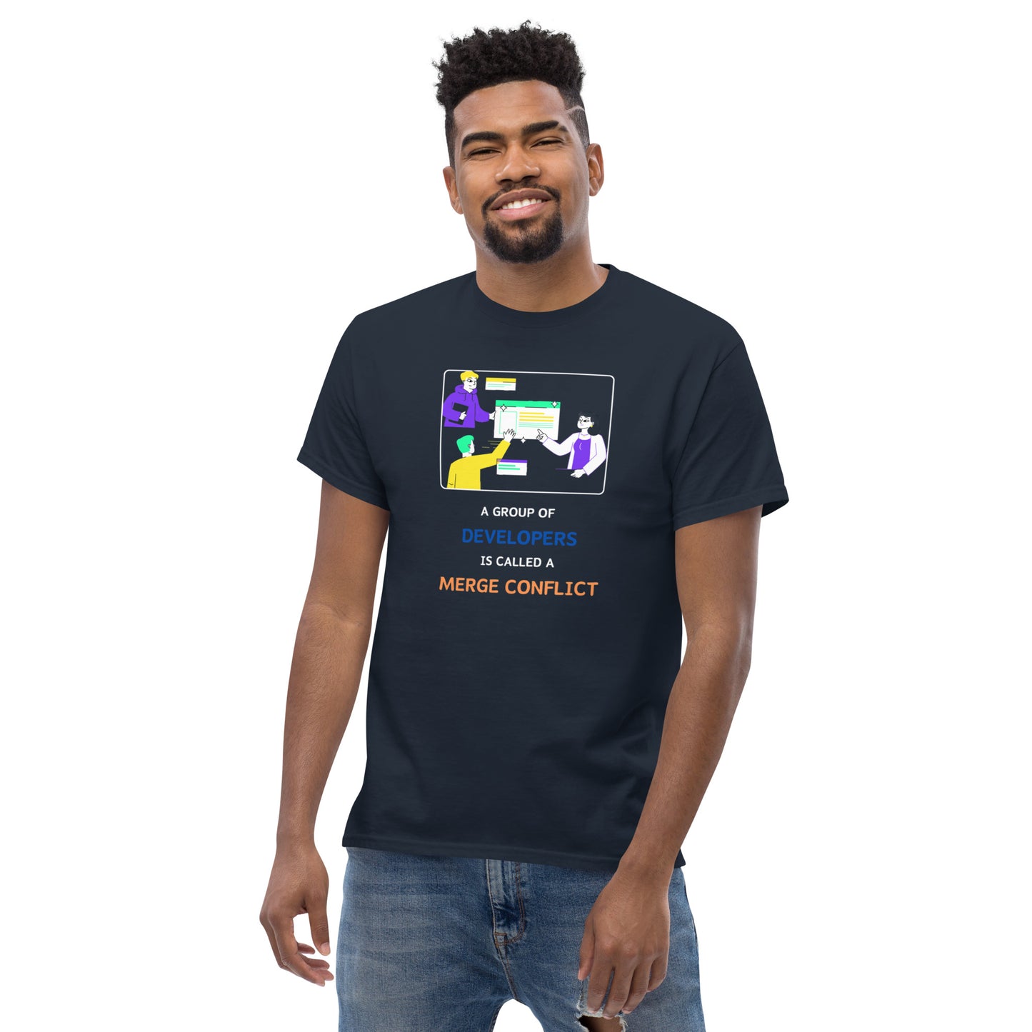 Developer meeting tee - Dark