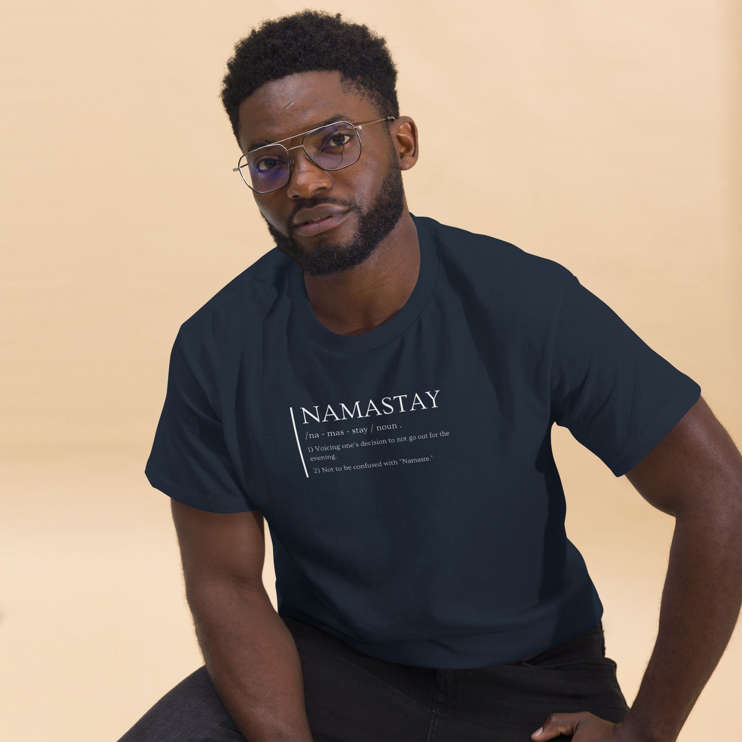 NAMASTAY tee - Dark