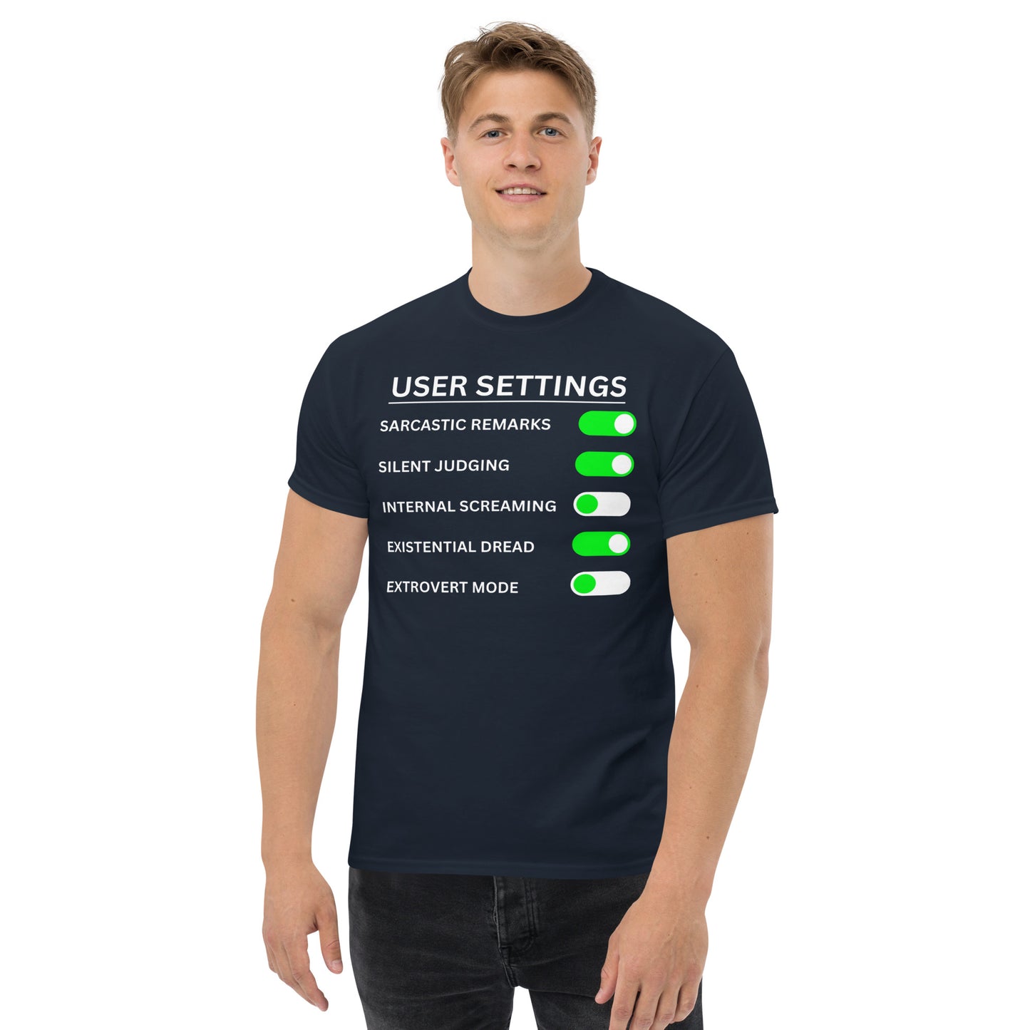 User Settings - Dark