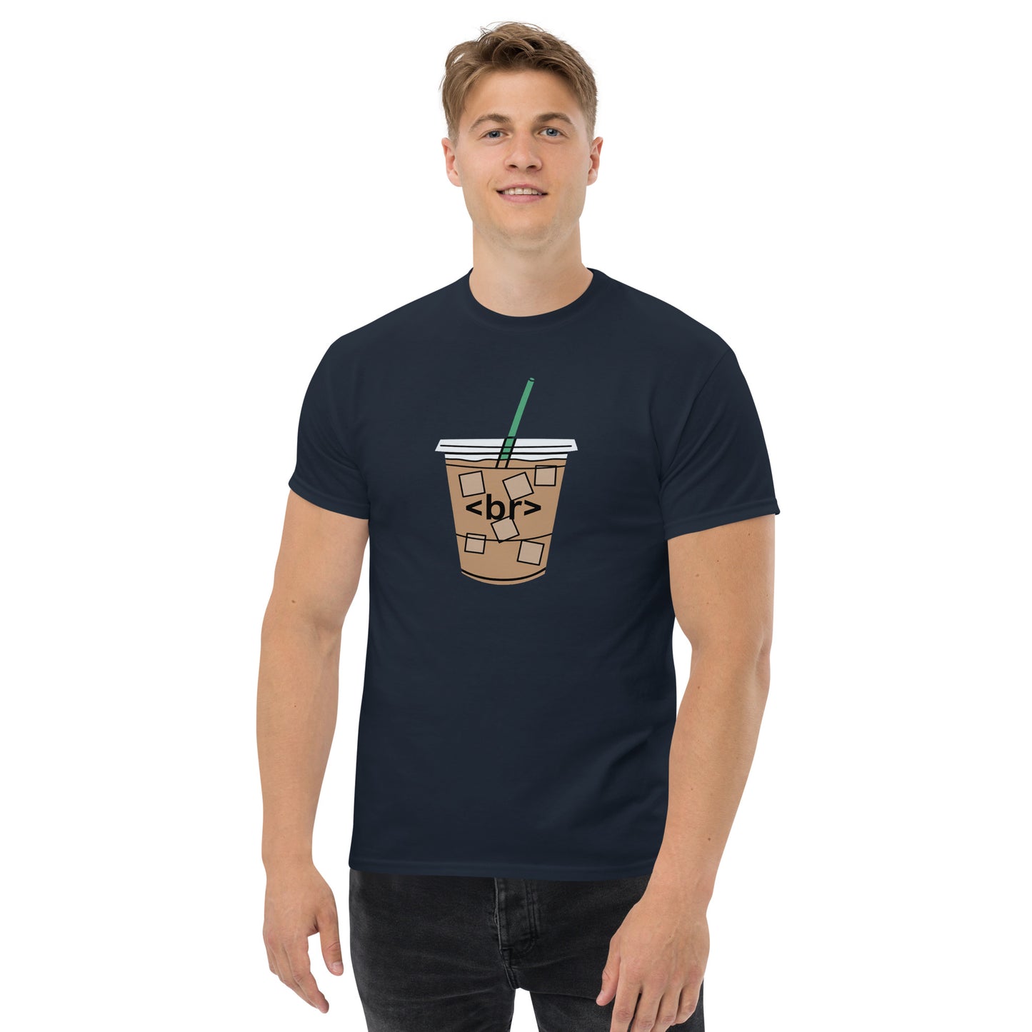 Iced Coffee classic tee - Dark