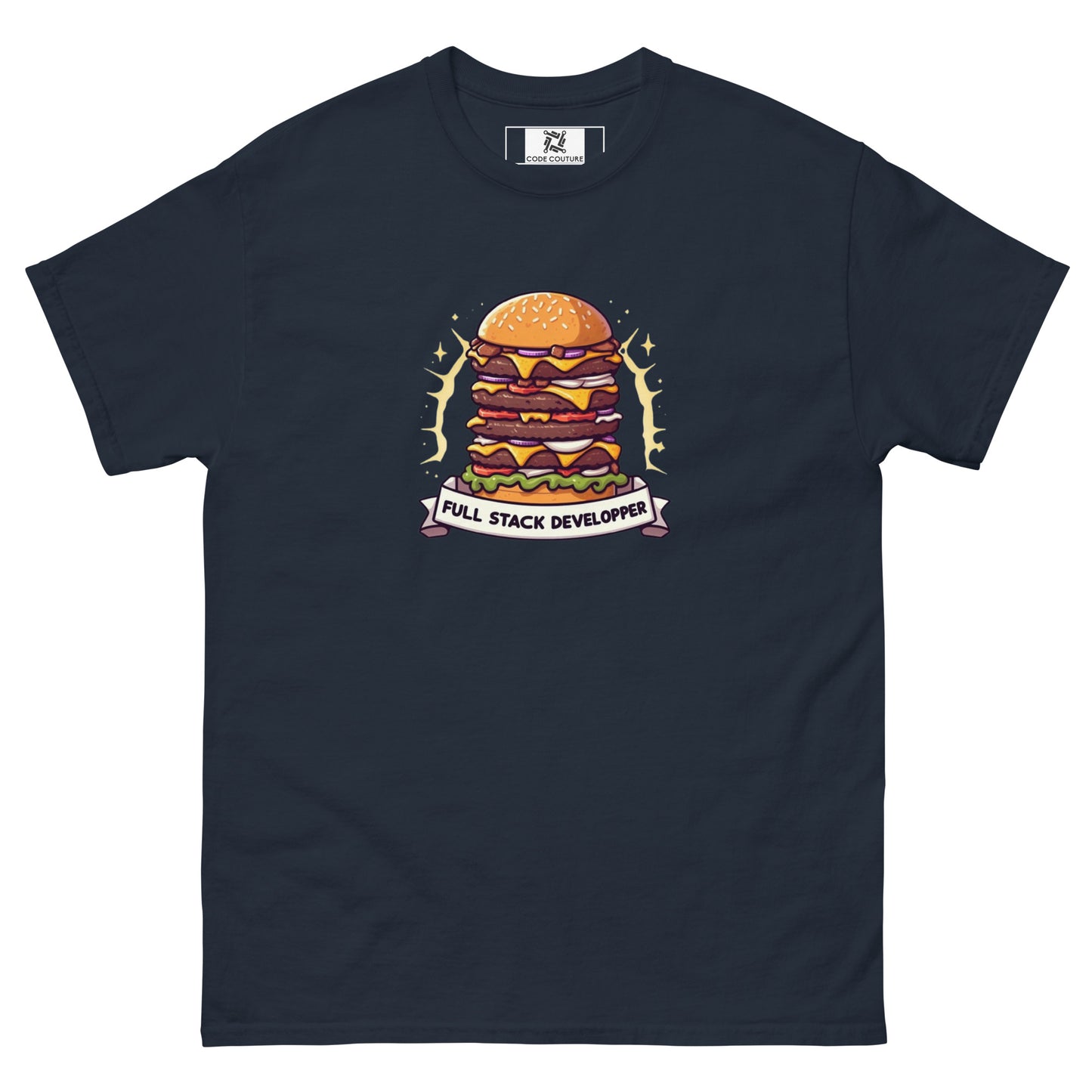 .Burgers Full Stacker tee - Dark