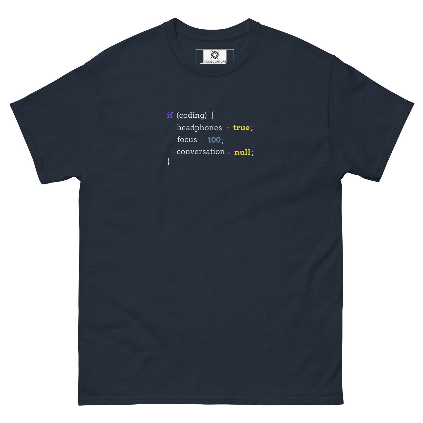 If Coding tee - Dark