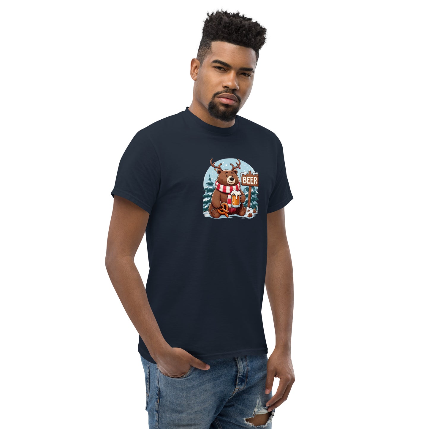 Holiday Bear tee - Dark