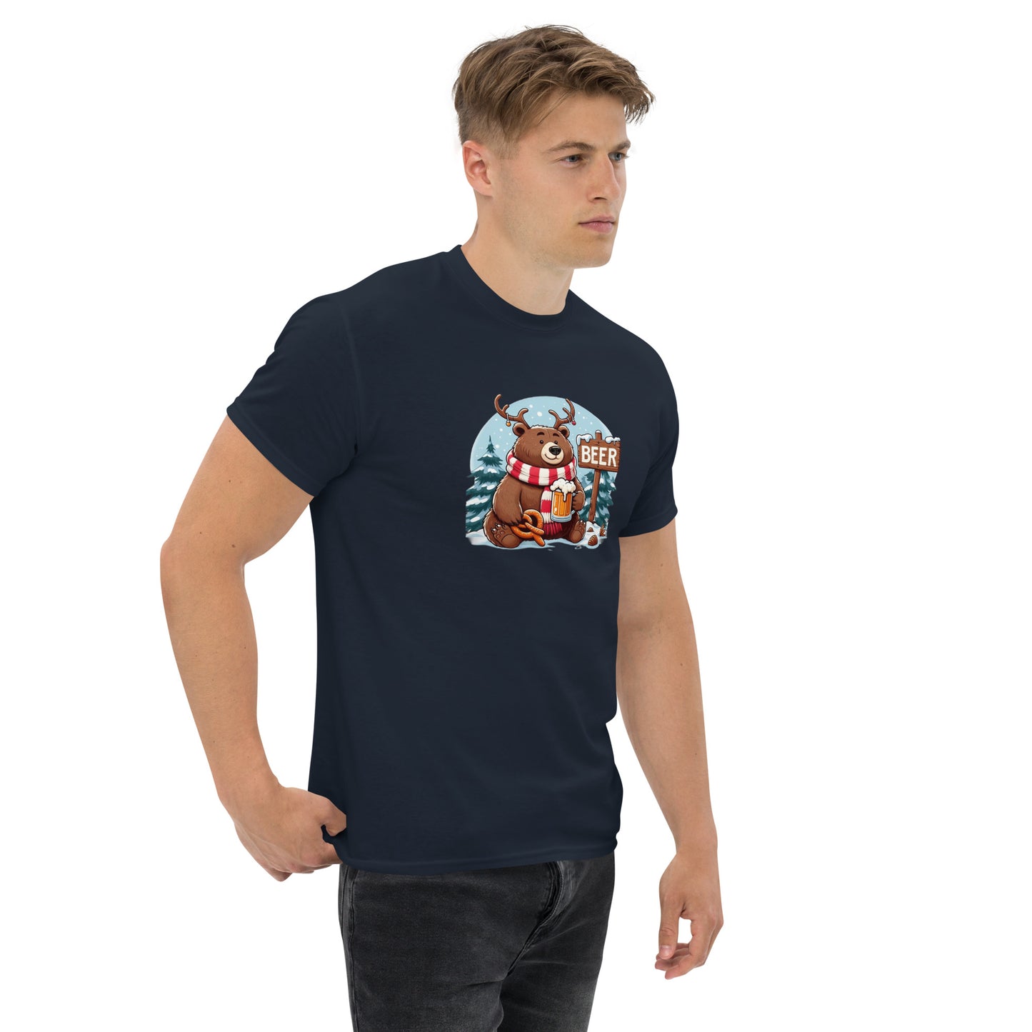 Holiday Bear tee - Dark