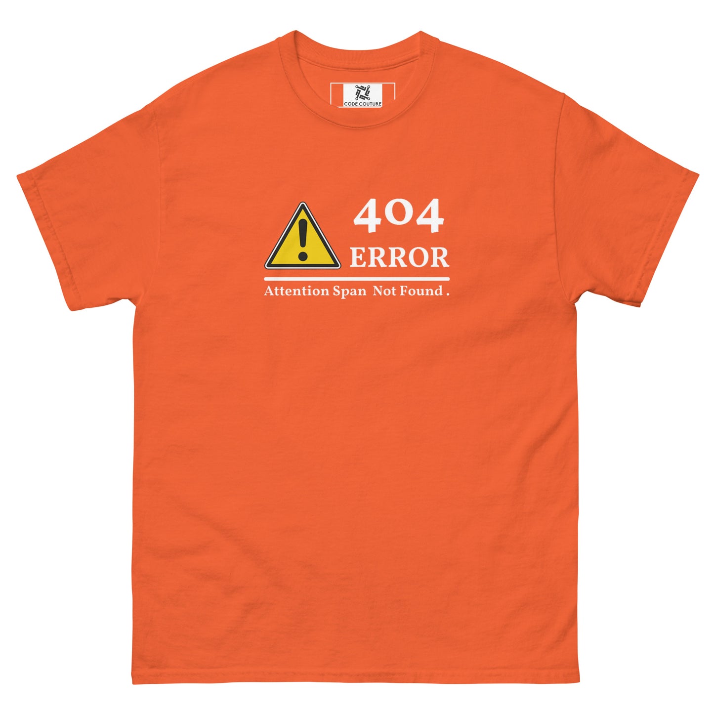 Error 404 tee - Dark