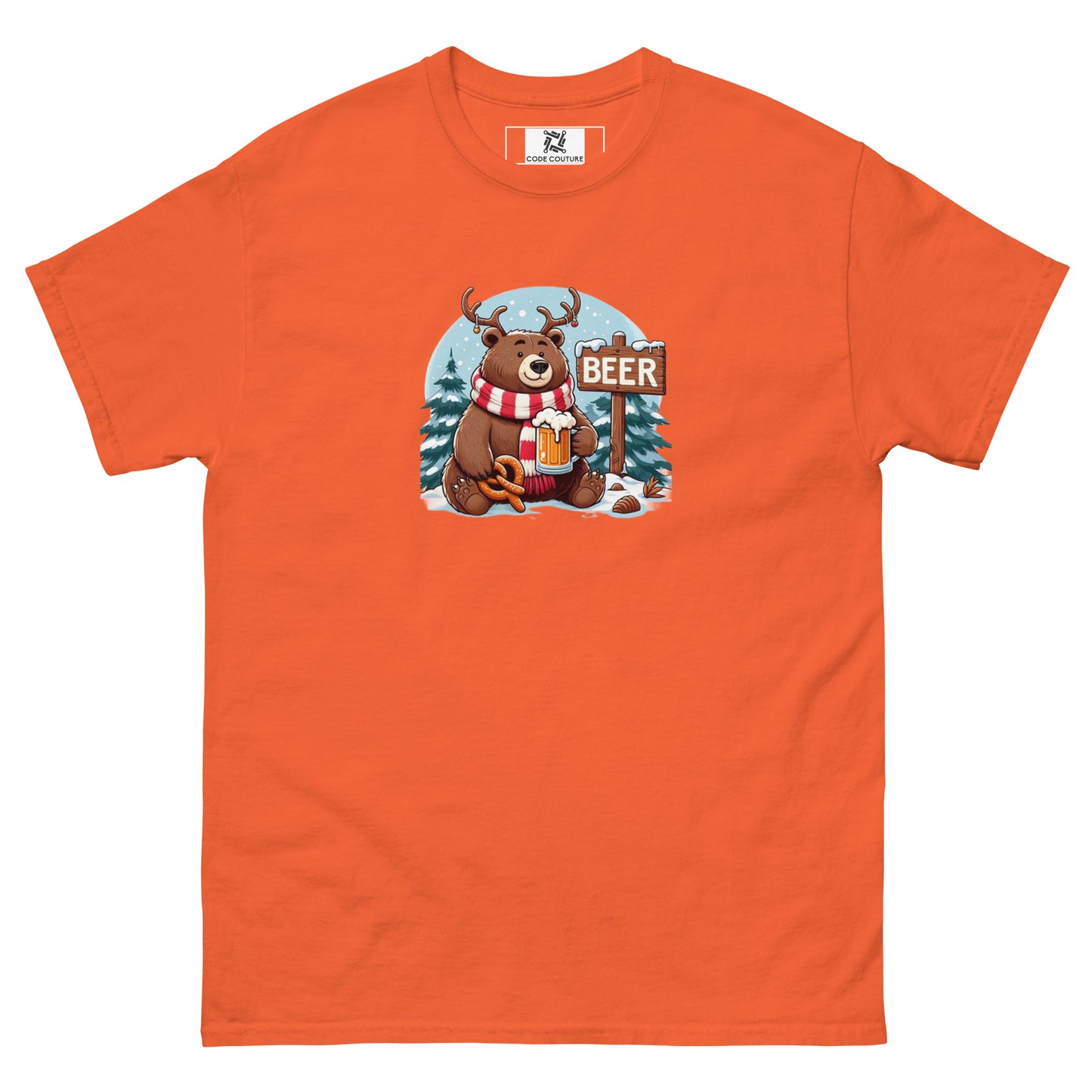 Holiday Bear tee - Dark