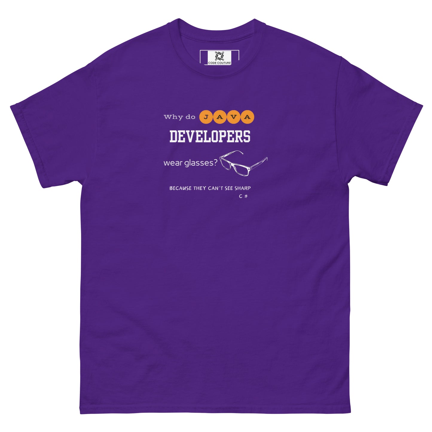 Java Developers tee - Dark