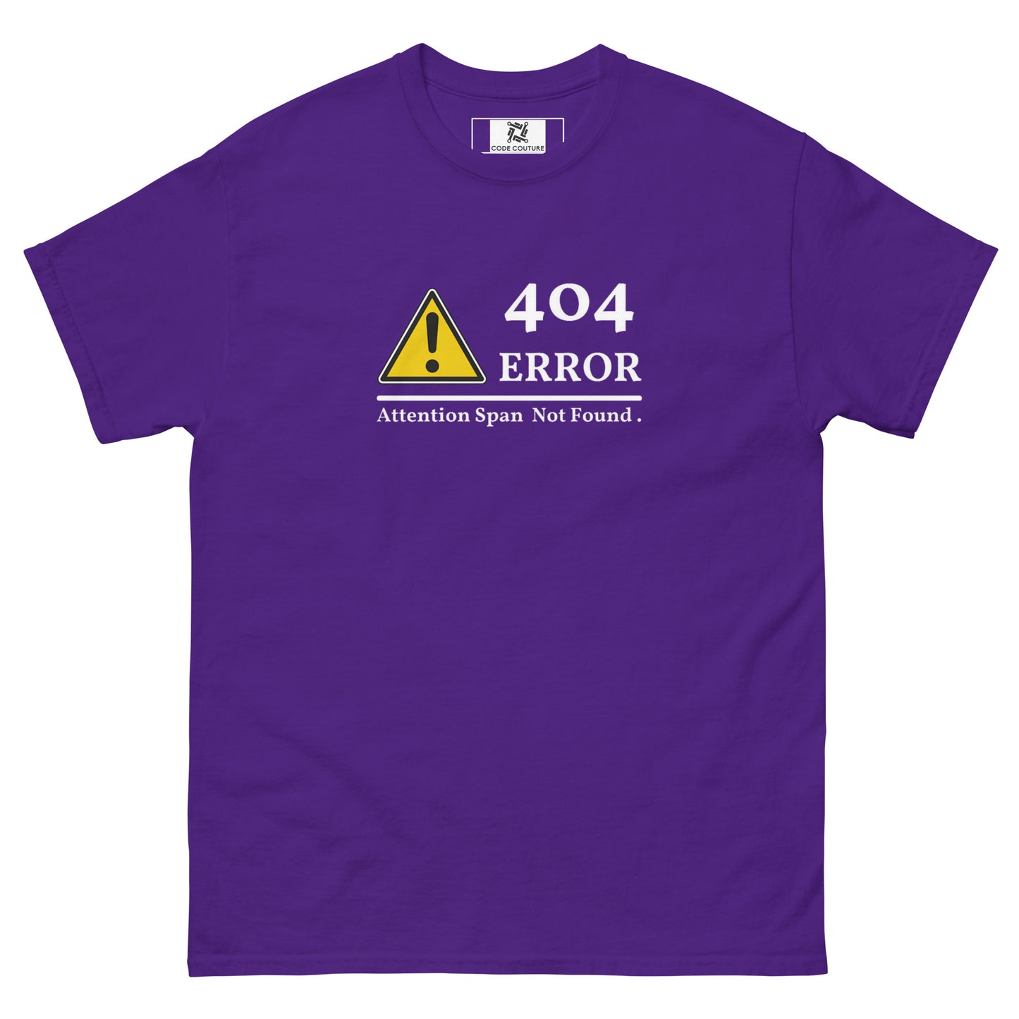 Error 404 tee - Dark