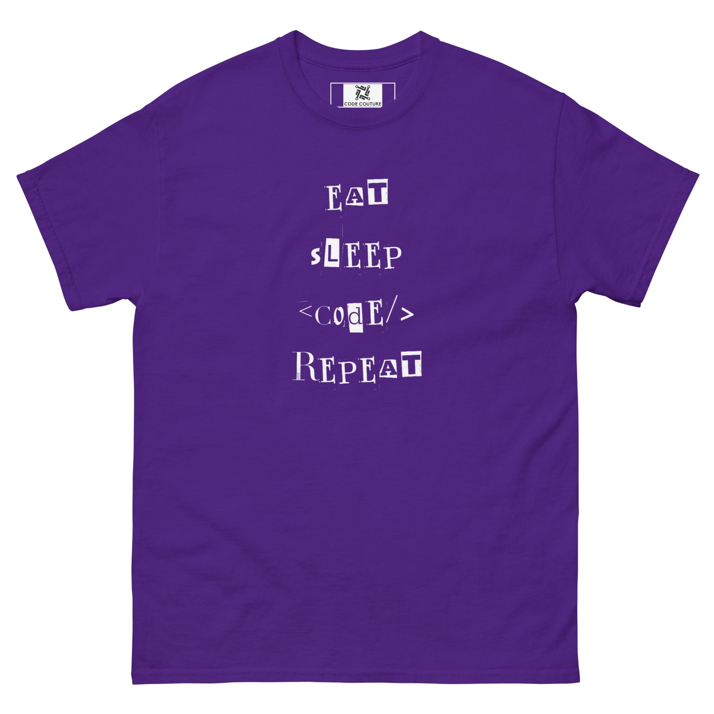 Eat & Repeat tee - Dark