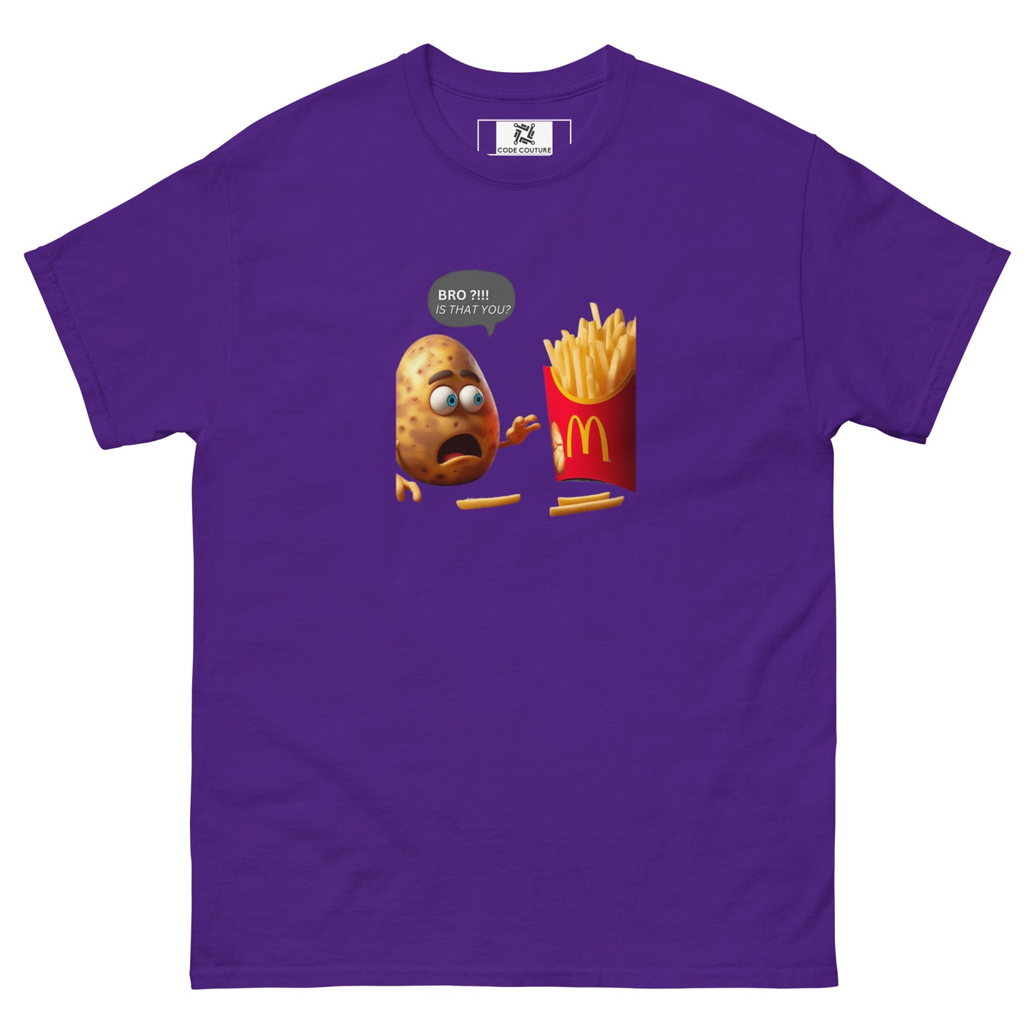 Fried Potato tee - Dark