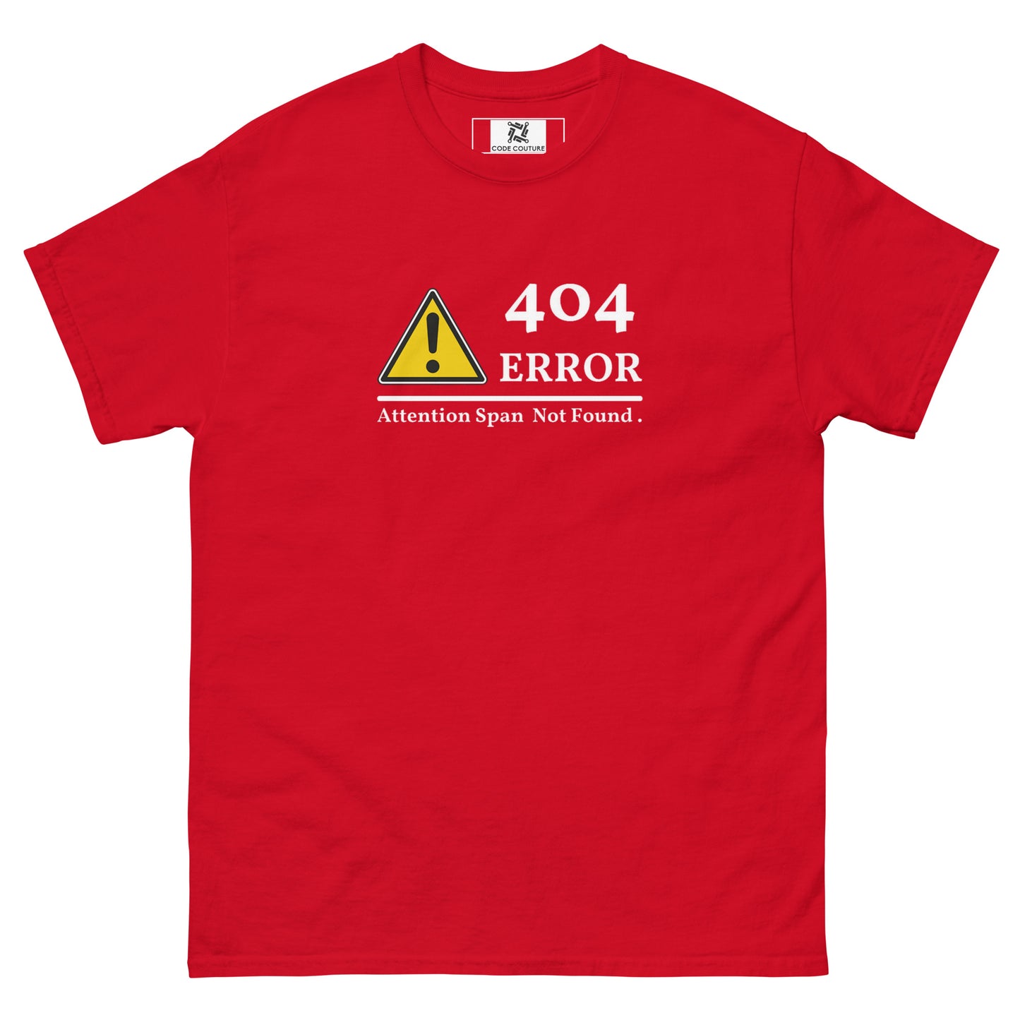 Error 404 tee - Dark