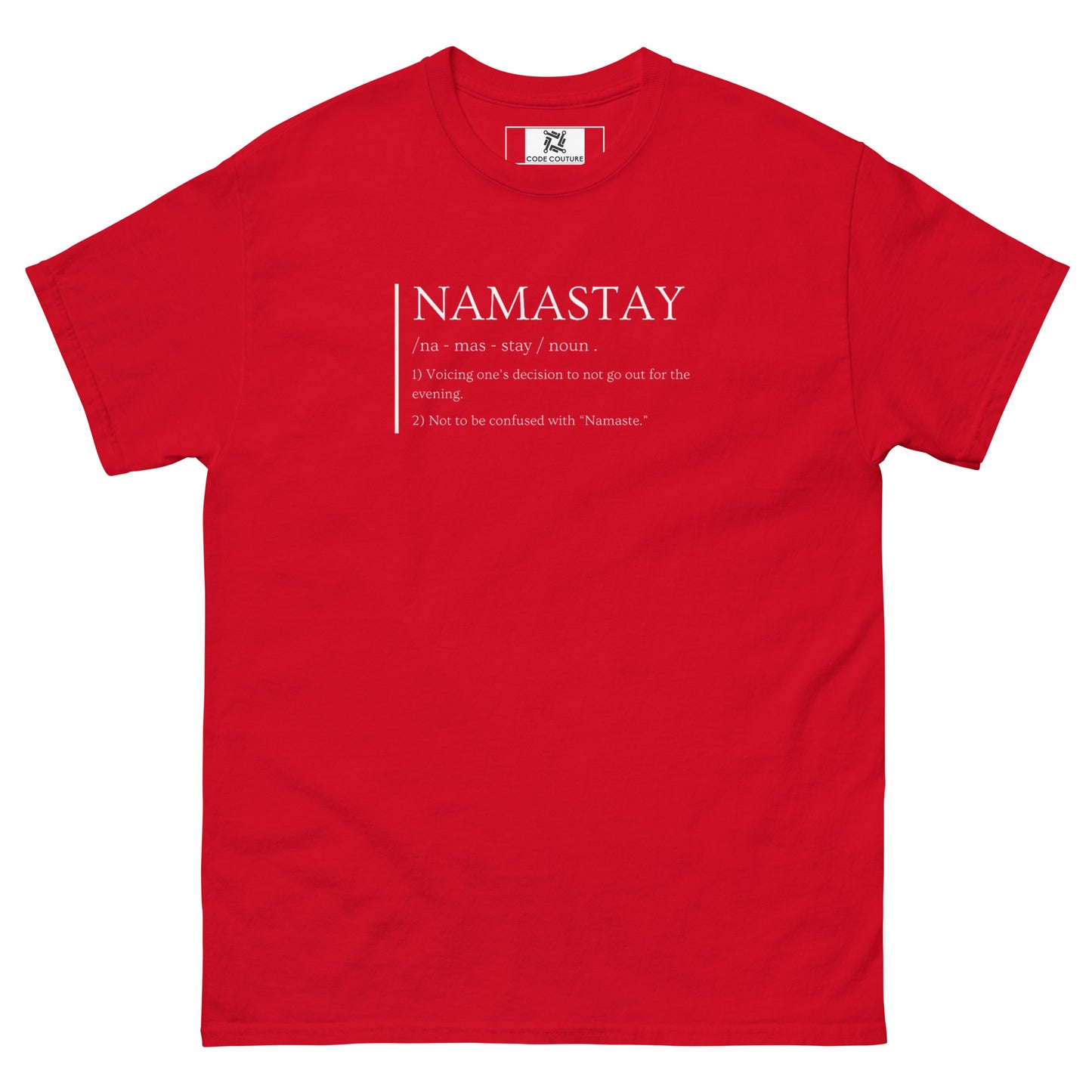 NAMASTAY tee - Dark