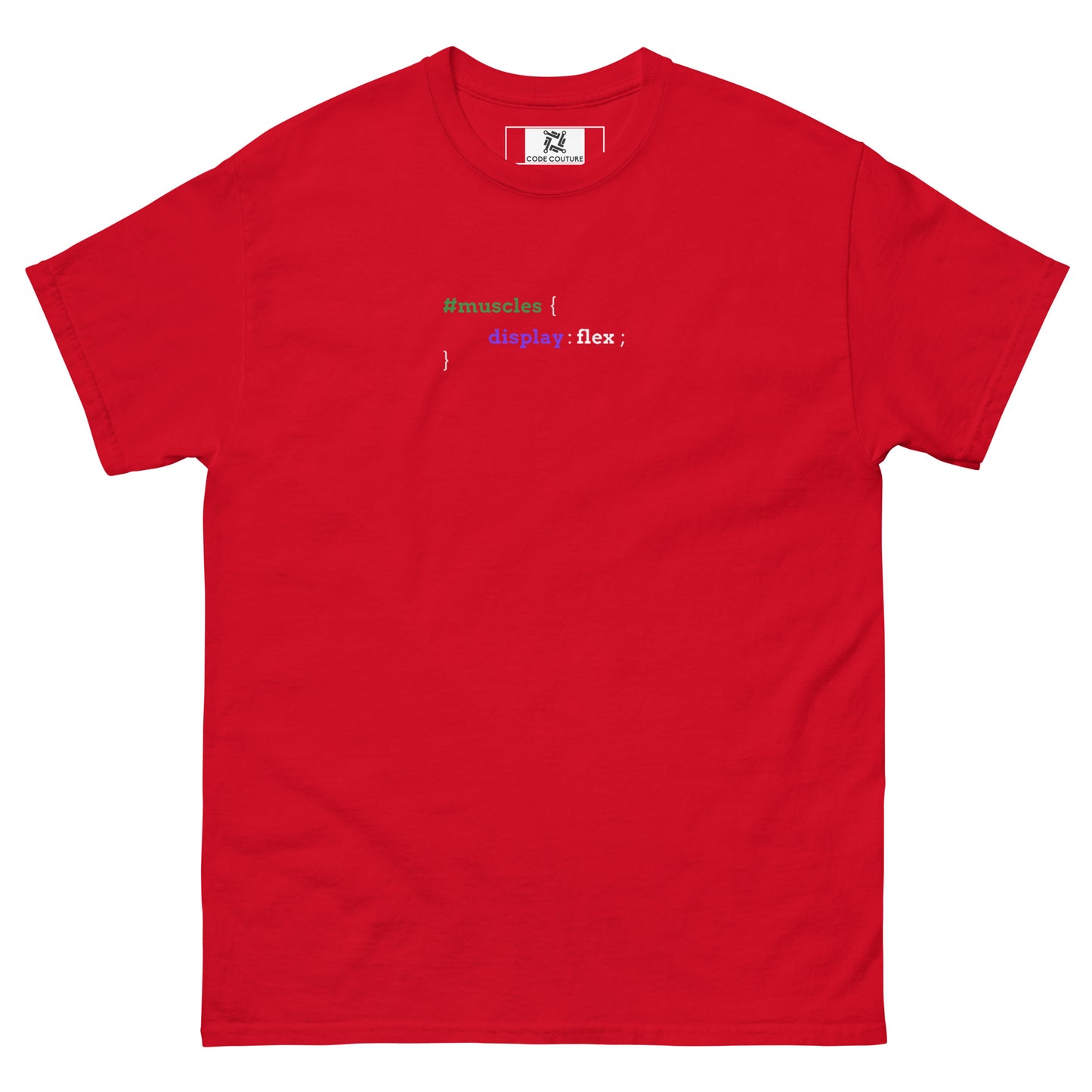 Muscles CSS tee