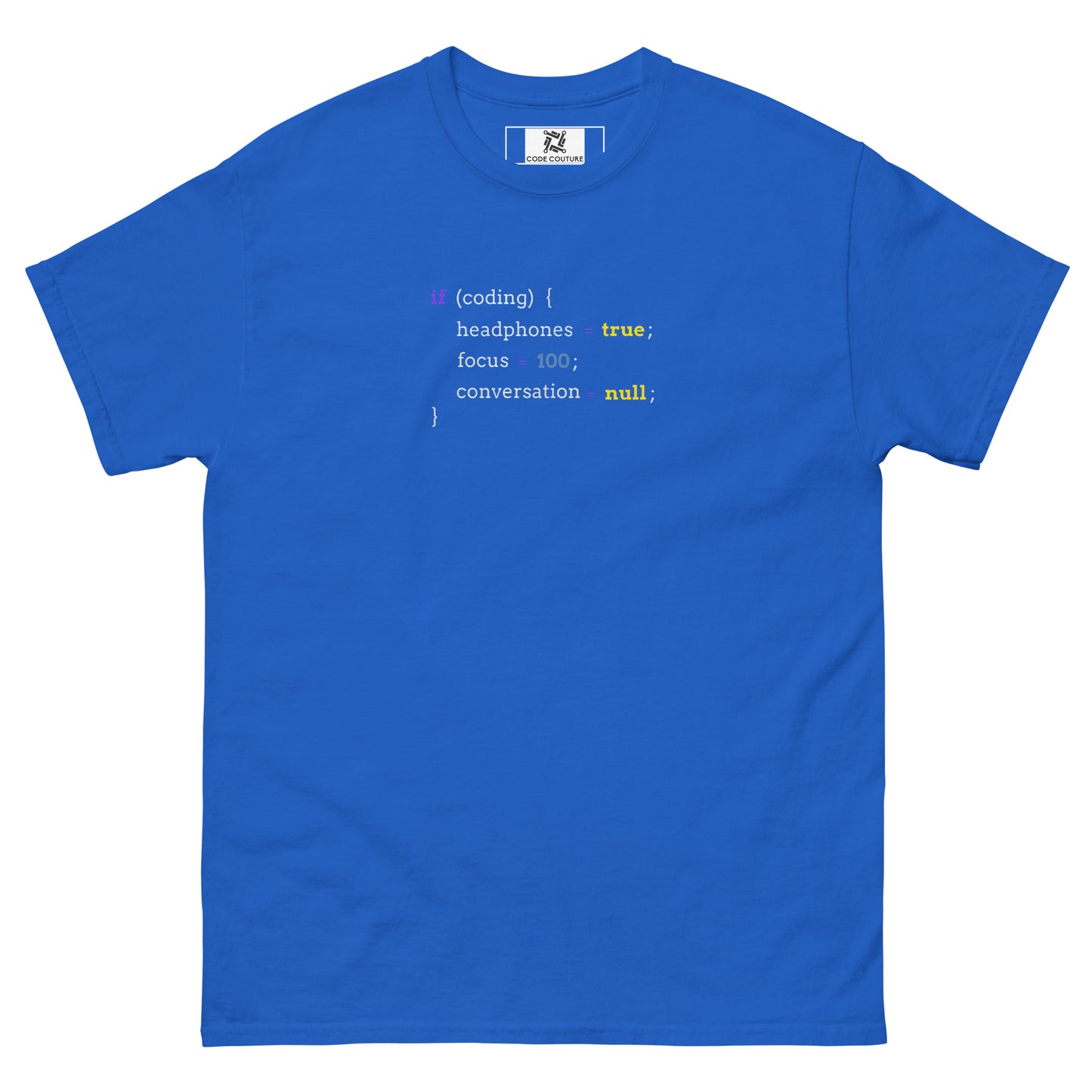 If Coding tee - Dark