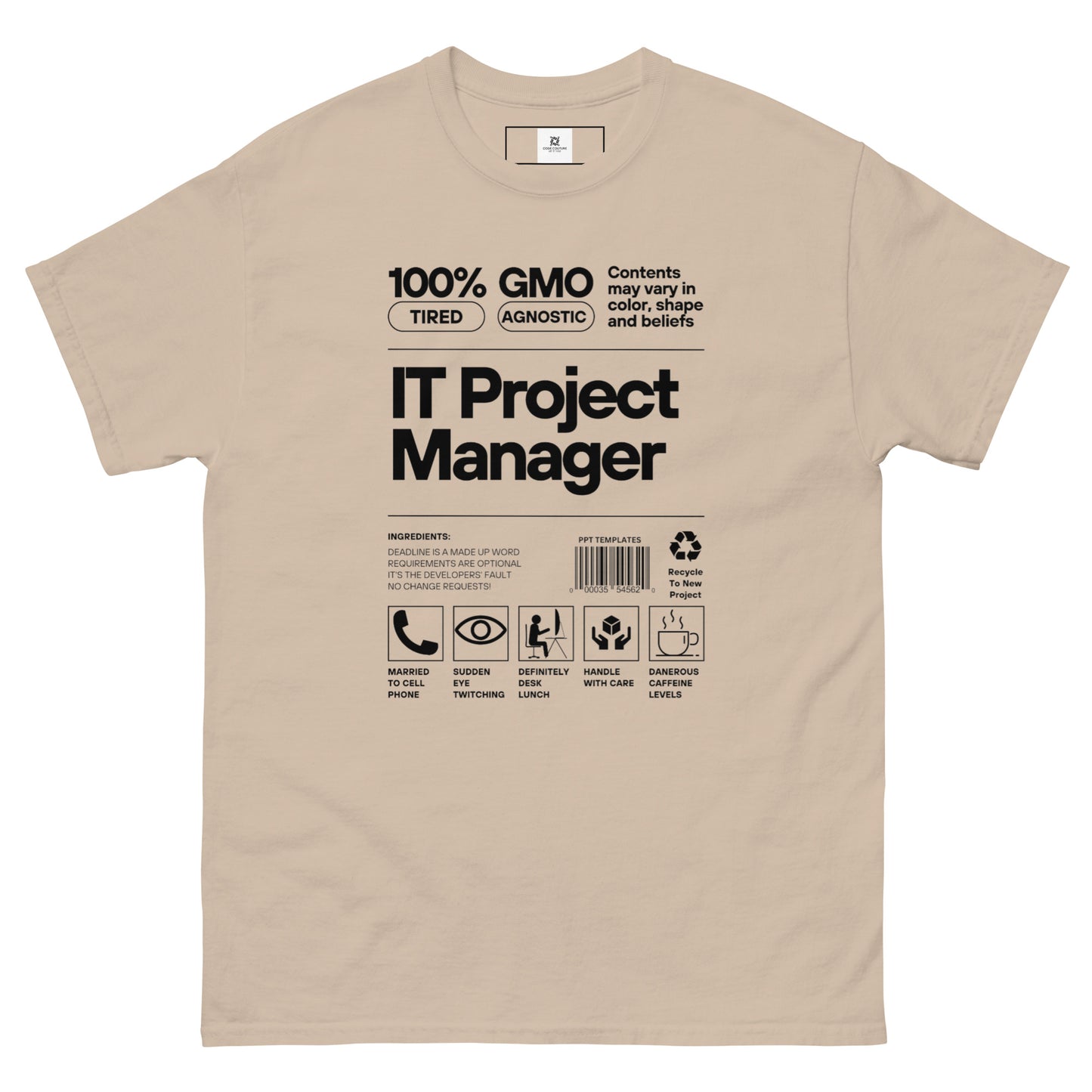 Project Manager Label