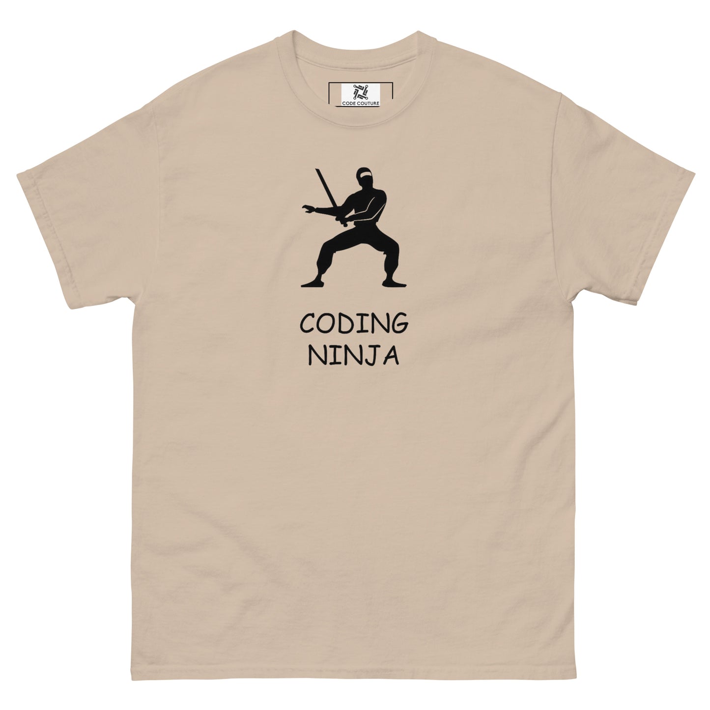 Ninja Coder classic tee - Light