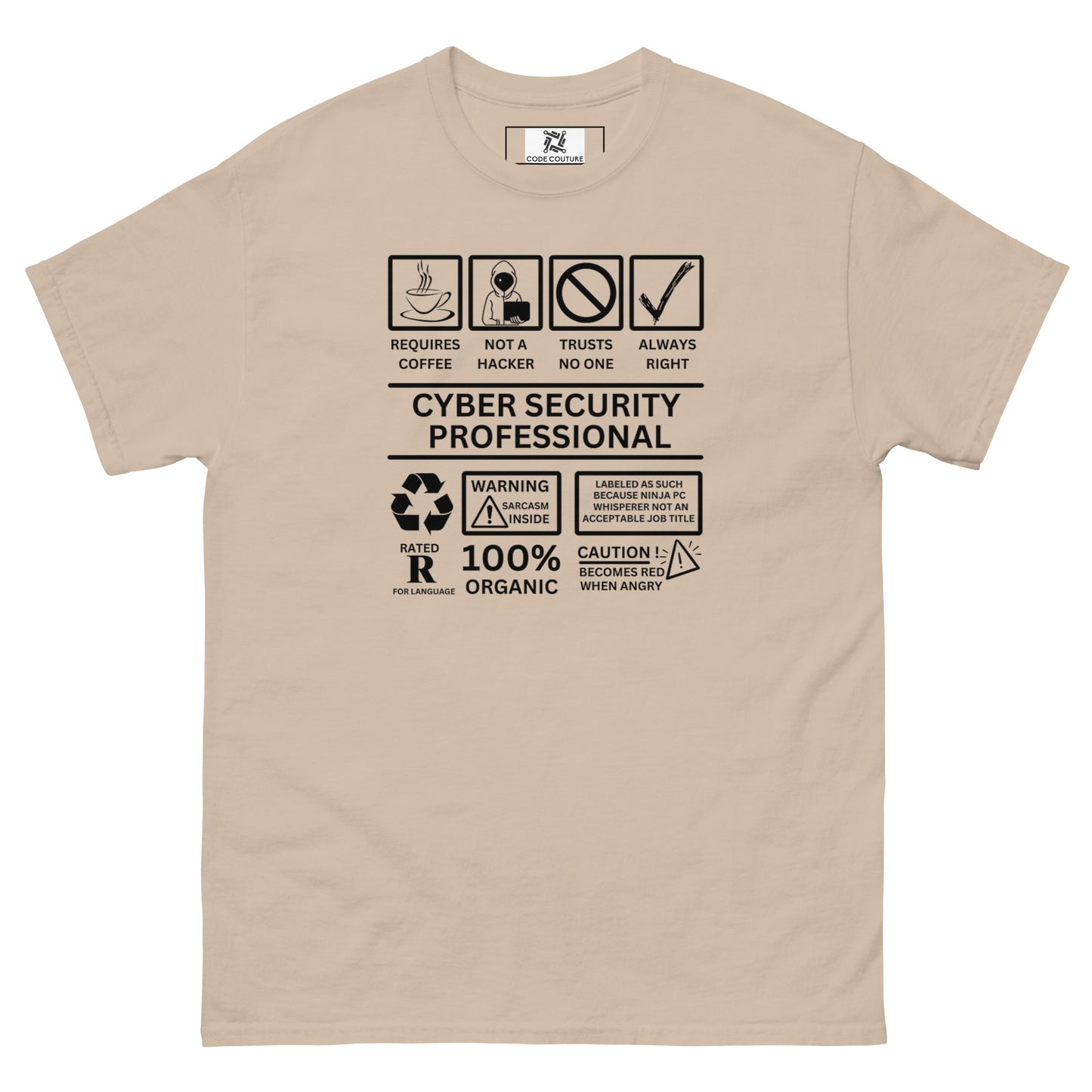 Cyber Security Professional Label - Light