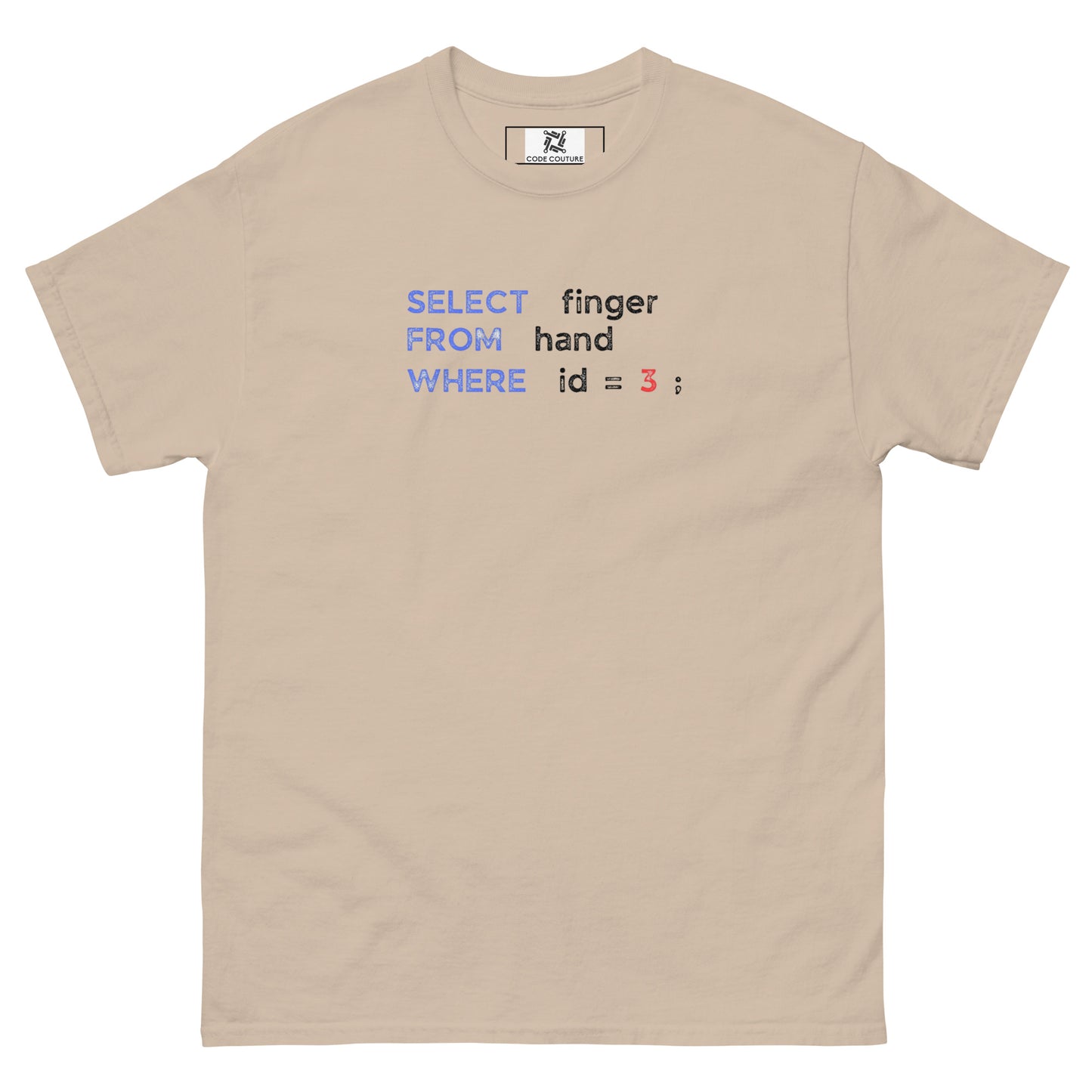 Select Finger tee