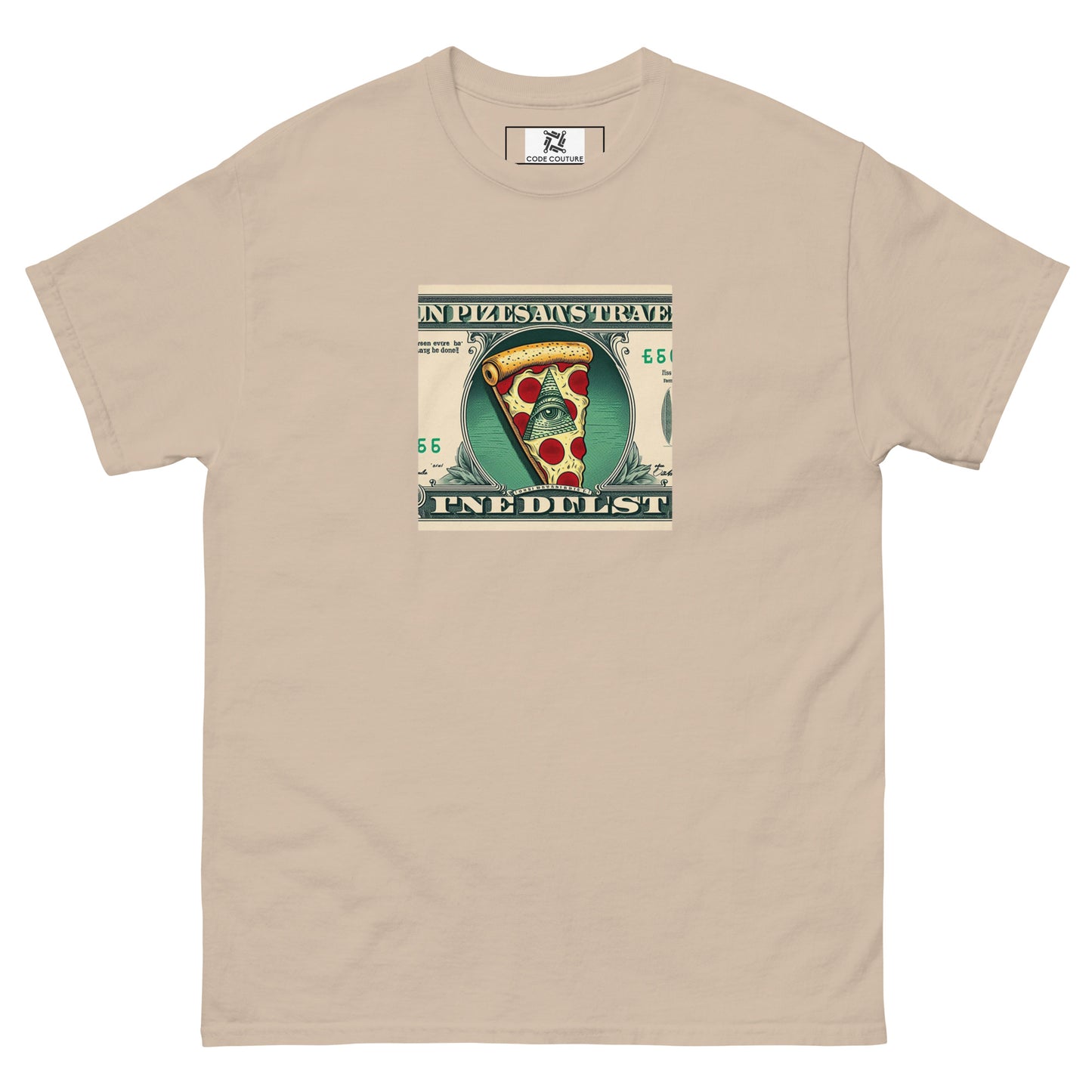 All Seeing Pizza tee