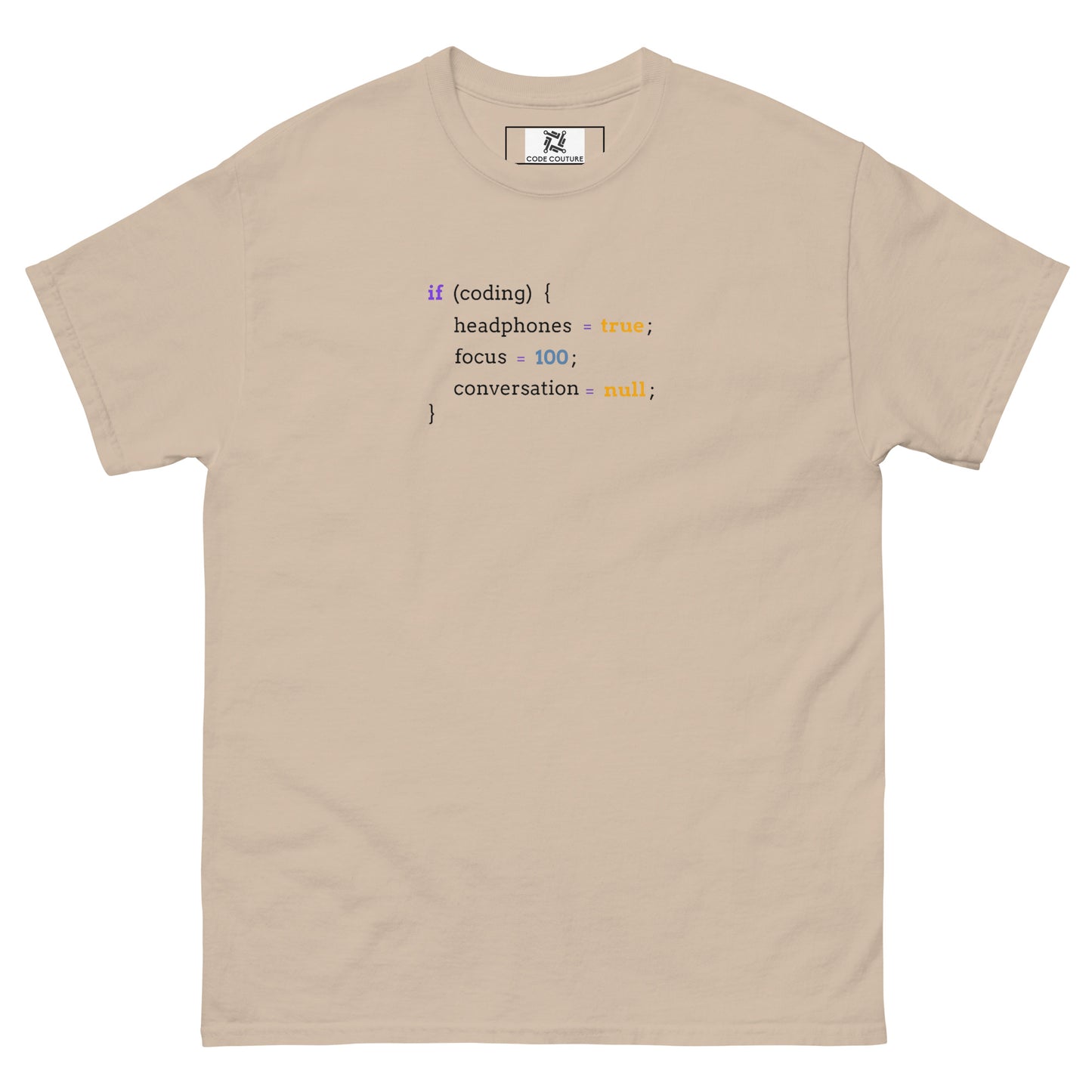 If Coding tee