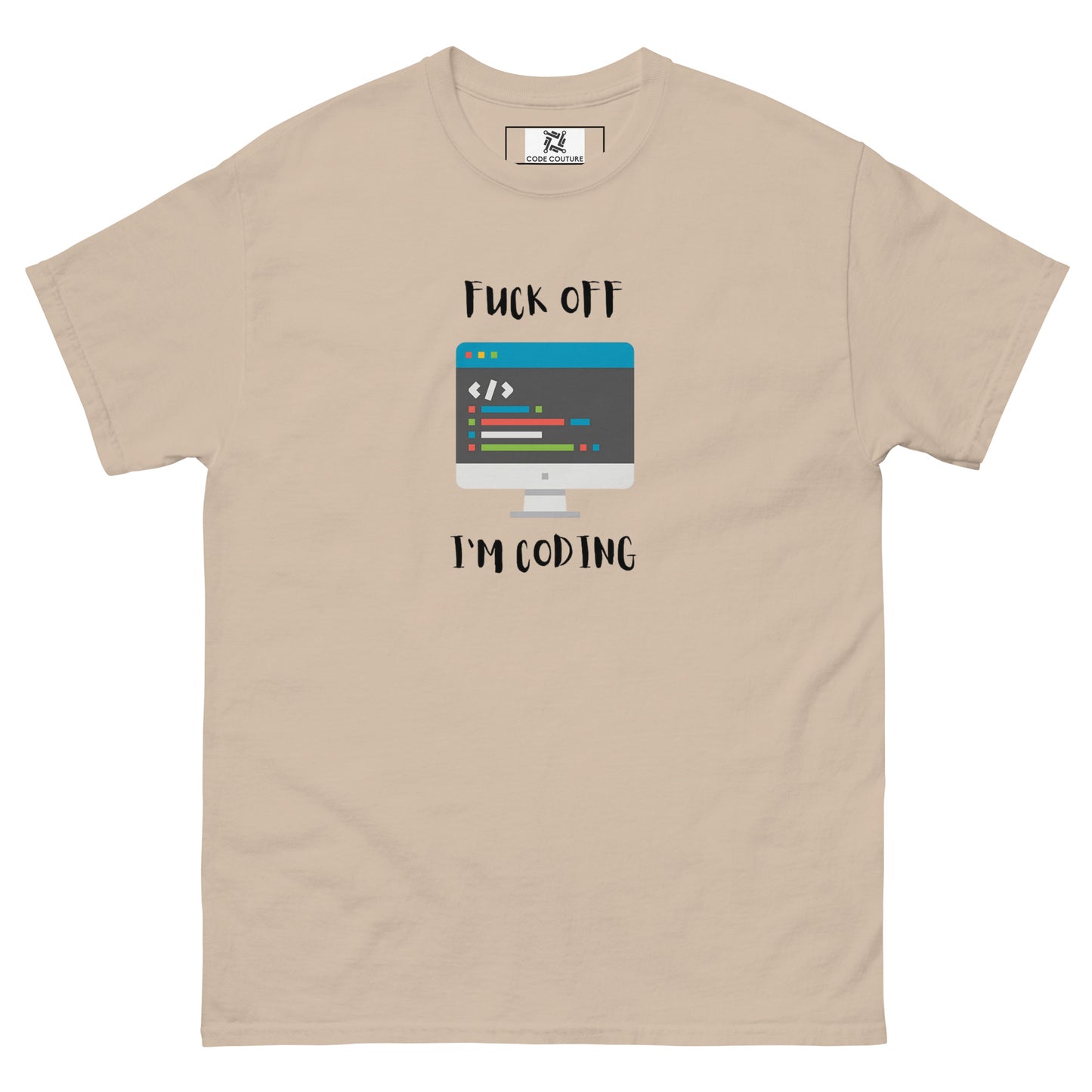 F Off I'm Coding tee