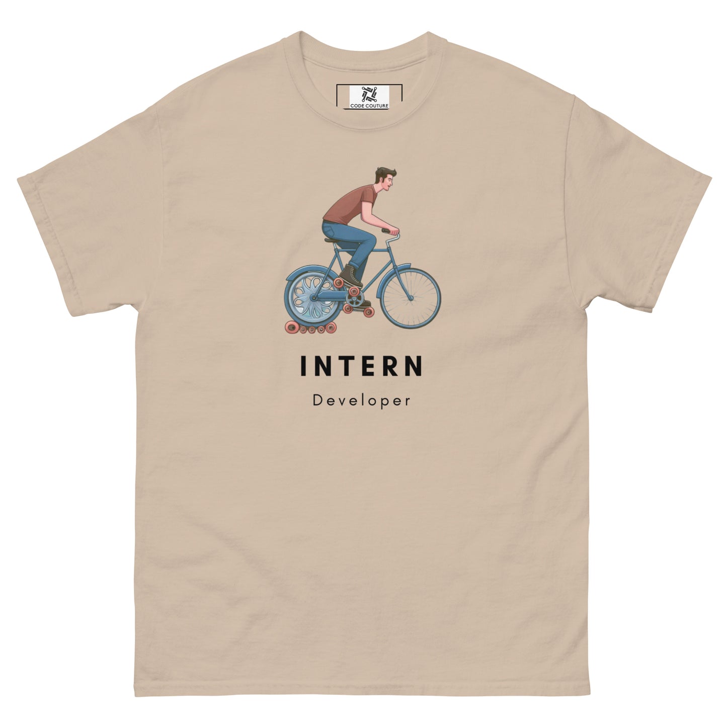 Intern Developer classic tee - Light