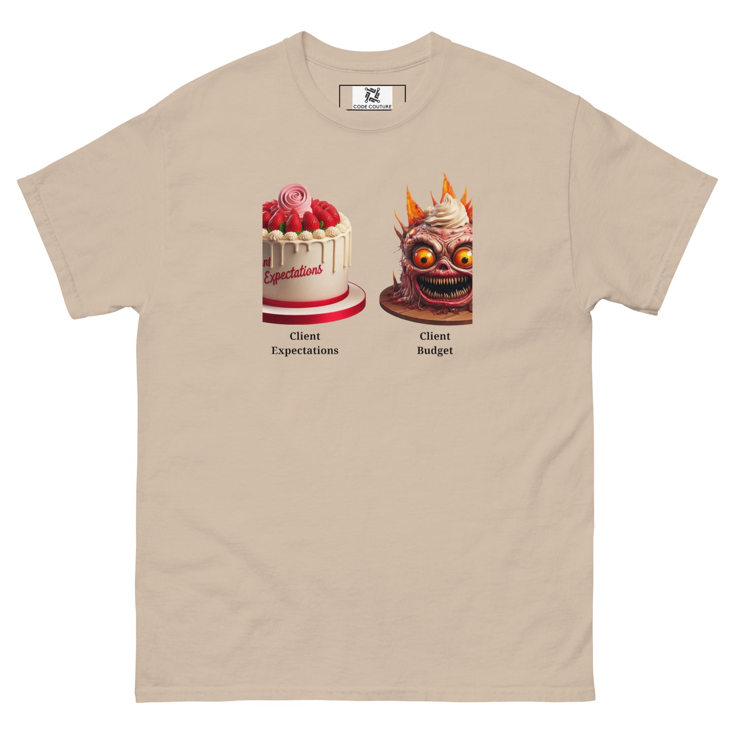 Client Budget vs. Expectations tee