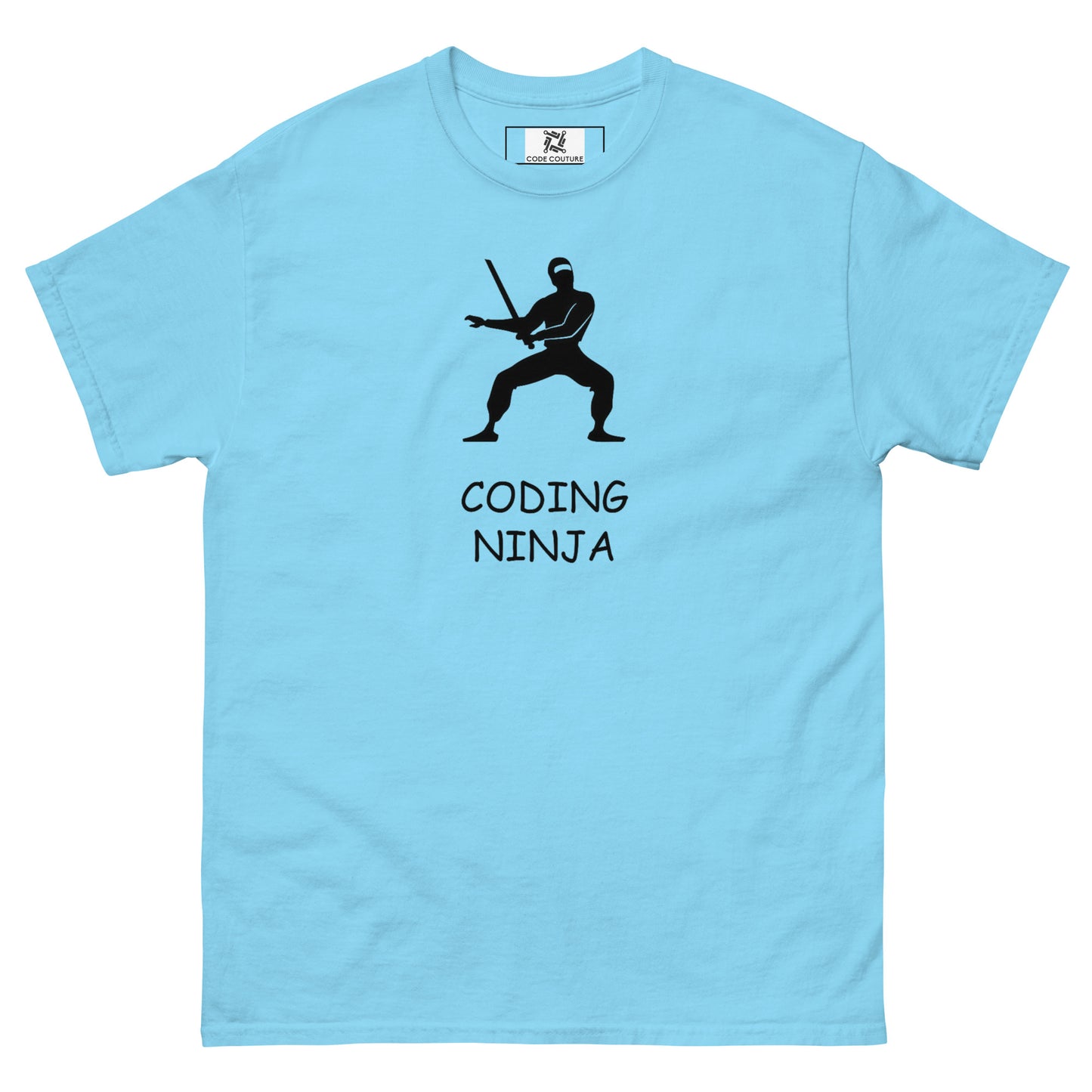 Ninja Coder classic tee - Light