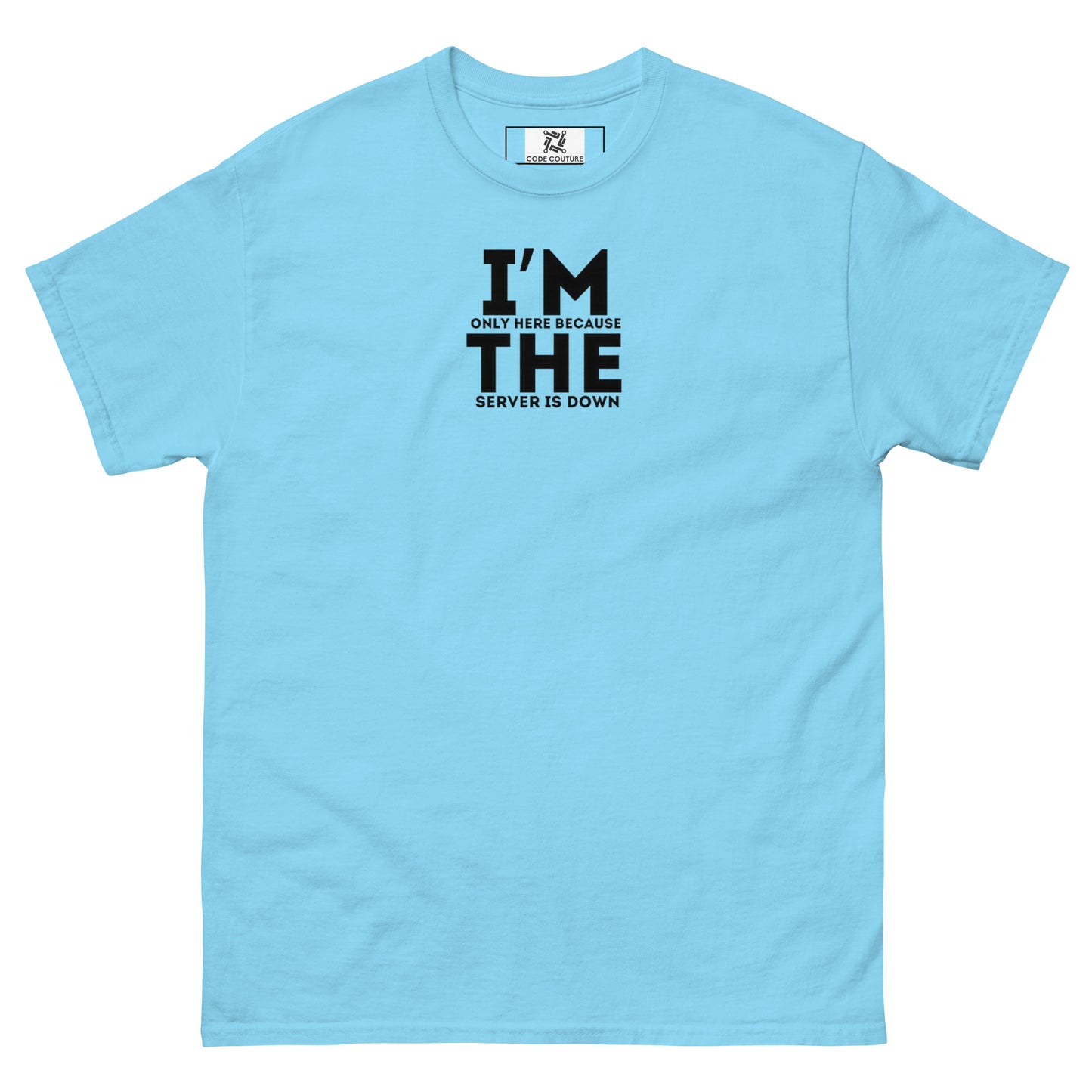 Why I'm here classic tee