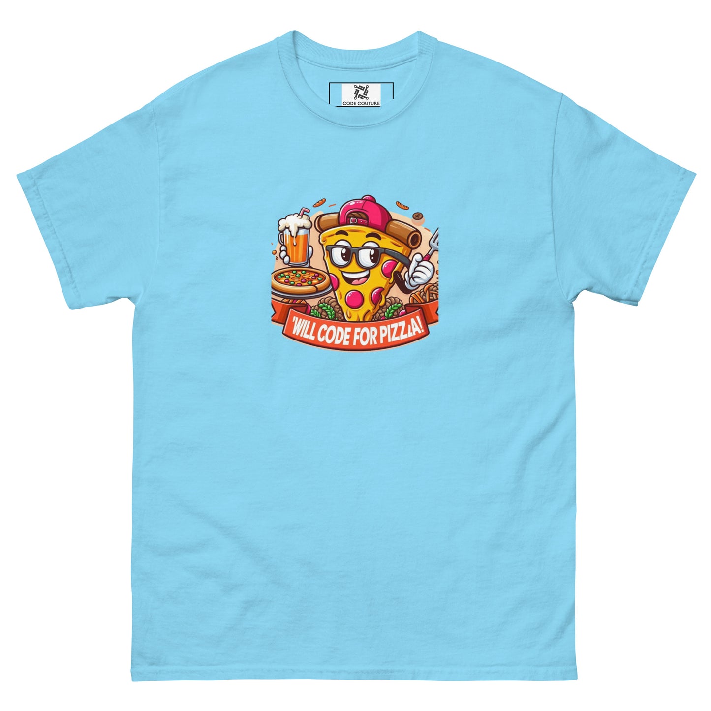 Code For Pizza tee