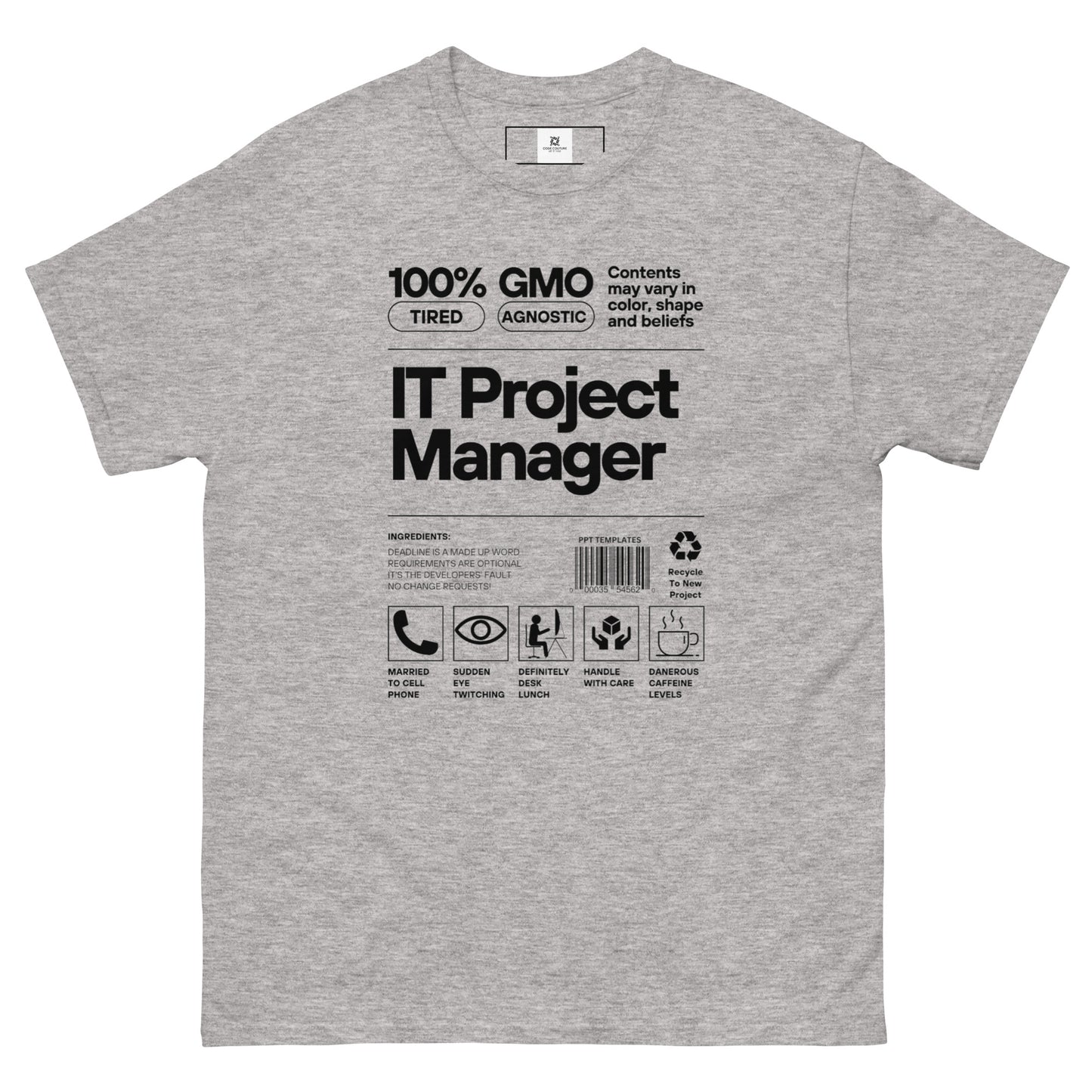 Project Manager Label