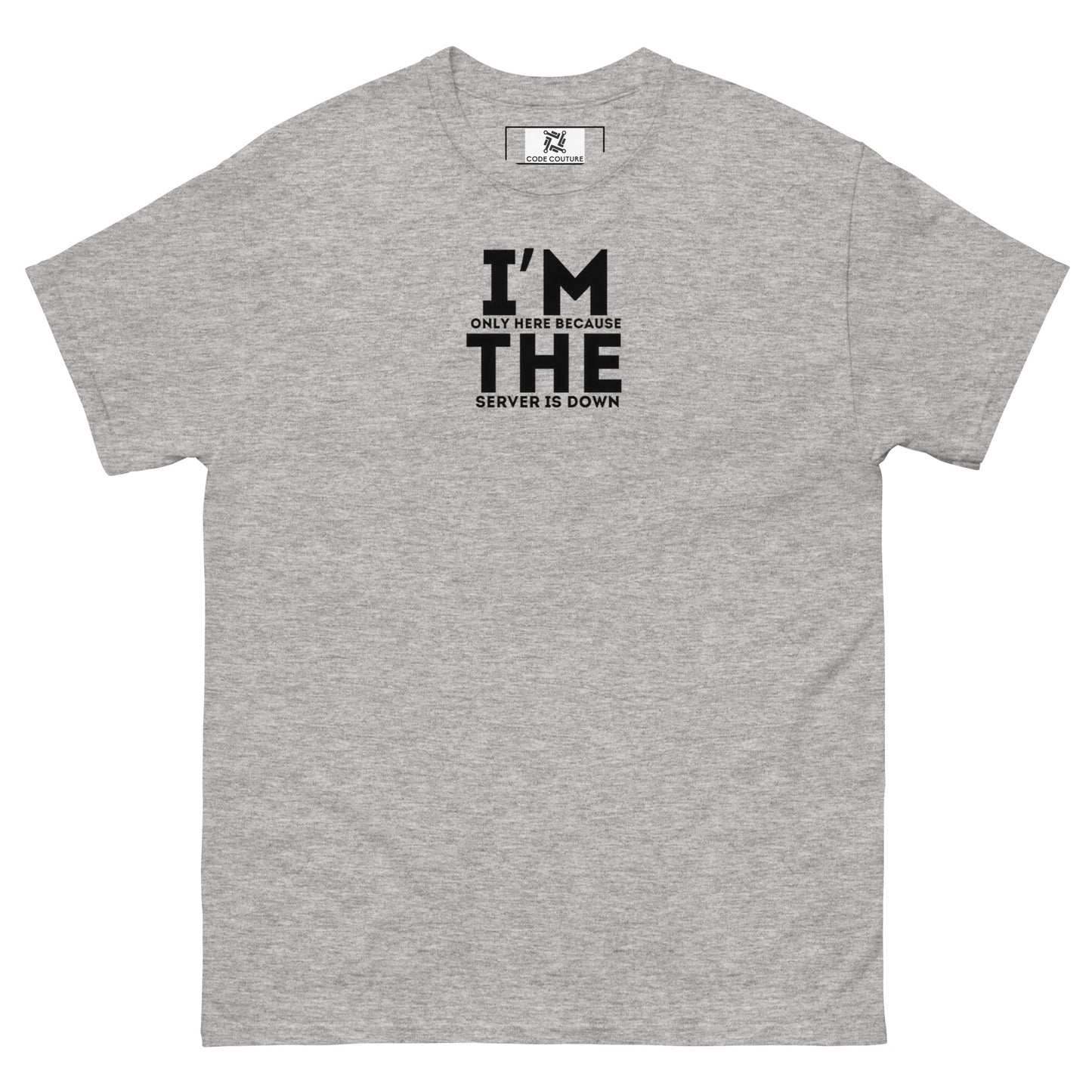 Why I'm here classic tee