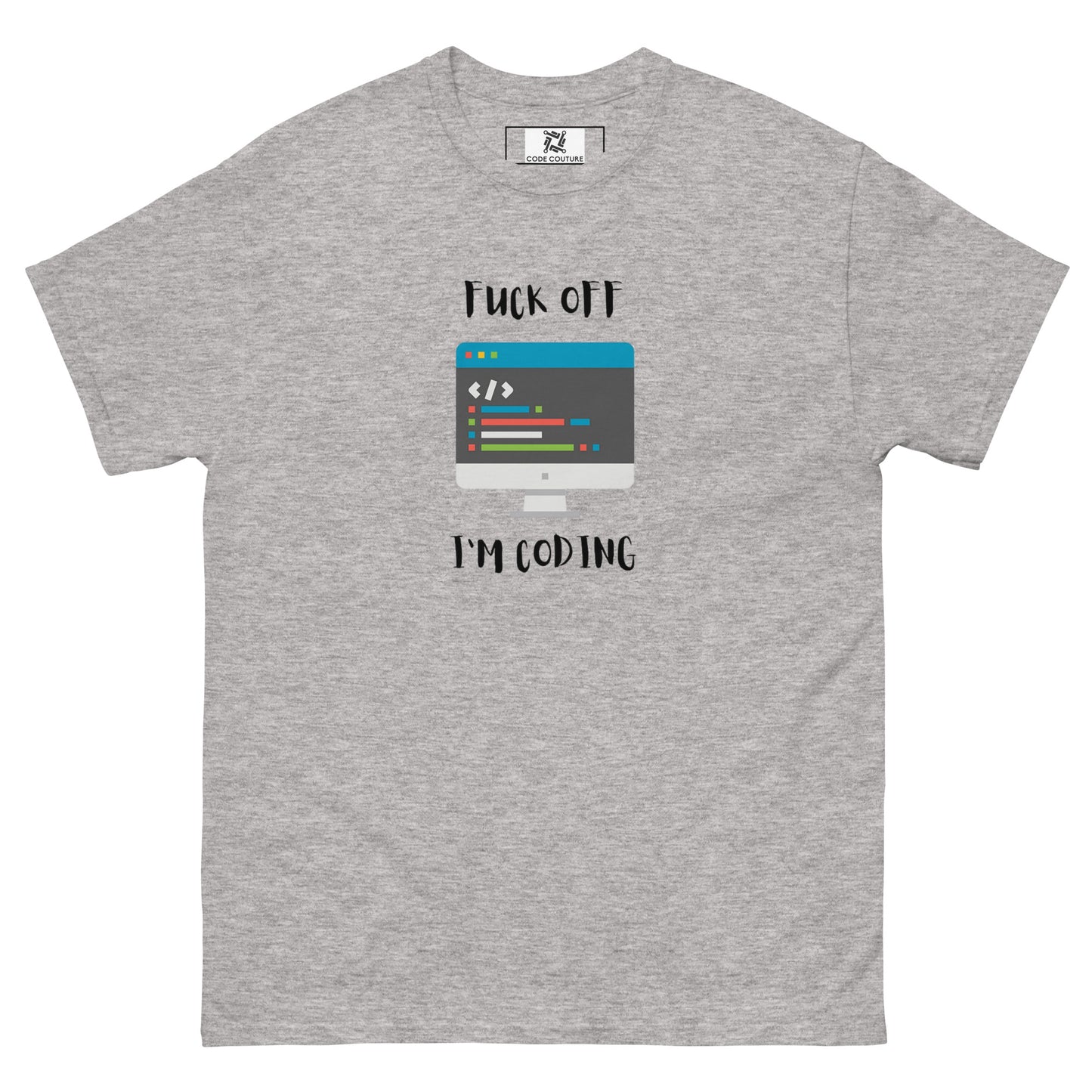 F Off I'm Coding tee