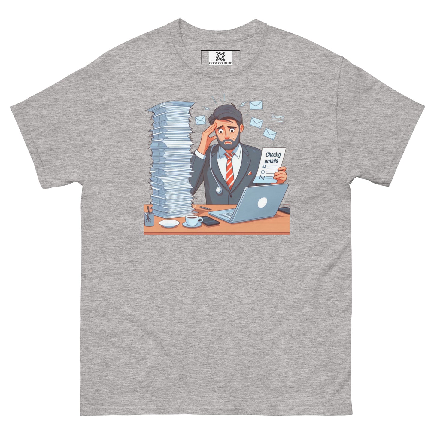 Checking Emails tee