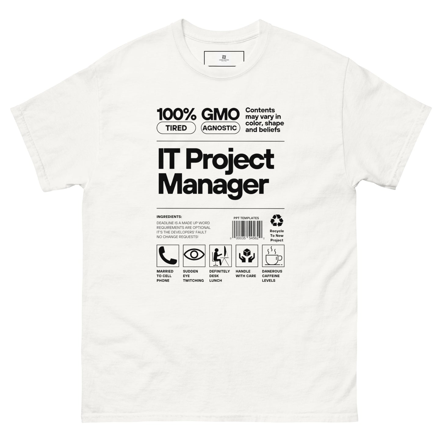 Project Manager Label