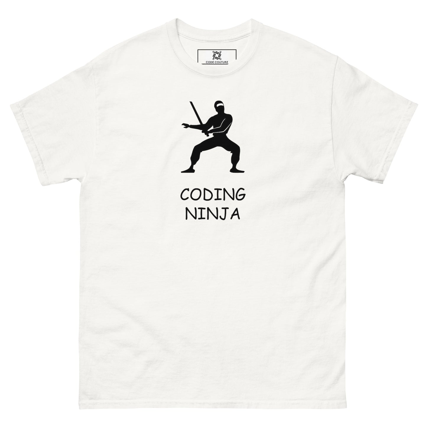 Ninja Coder classic tee - Light