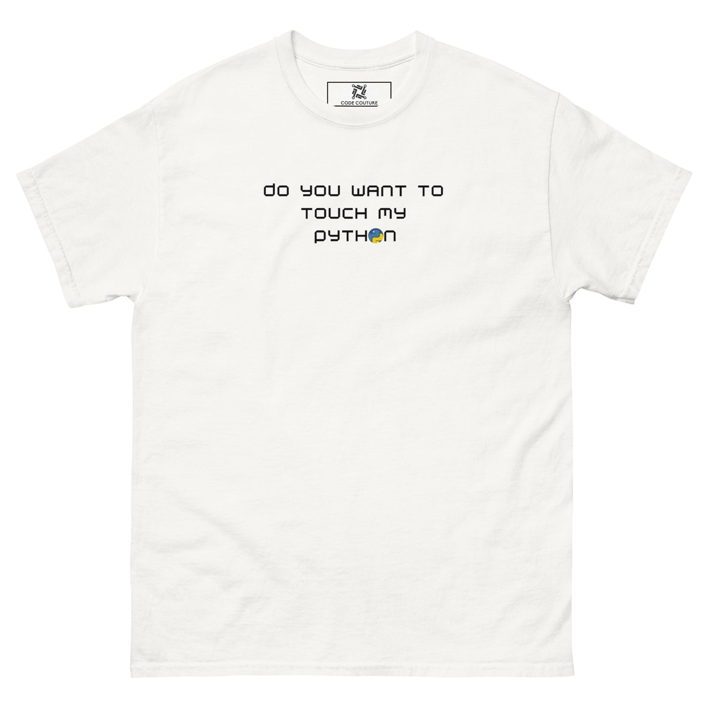 Touch My Python classic tee