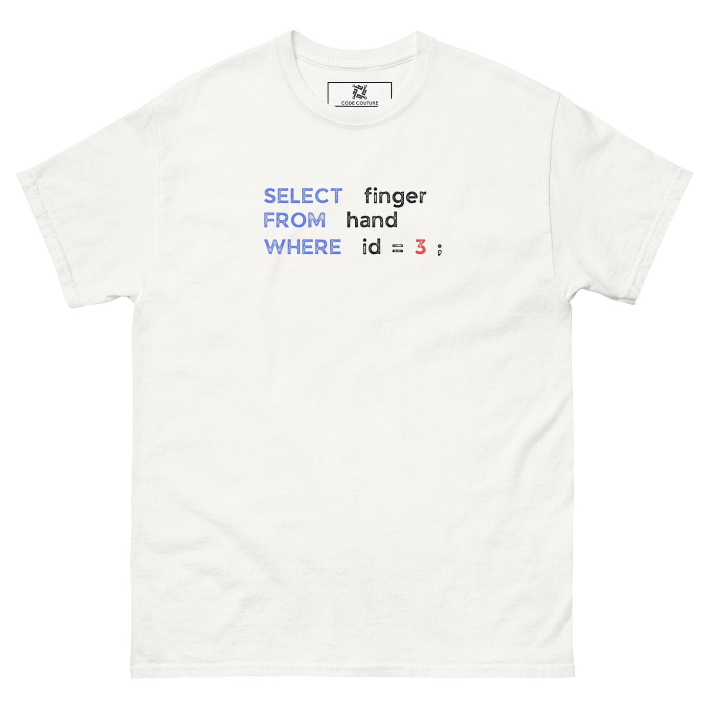 Select Finger tee