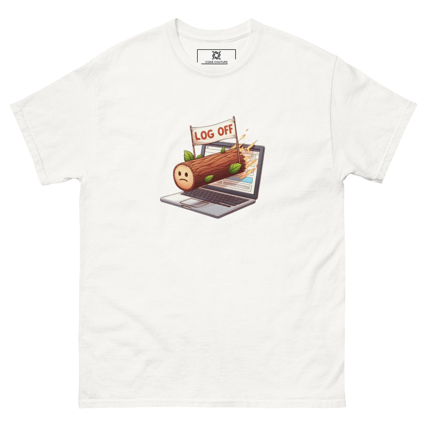 Log Off tee