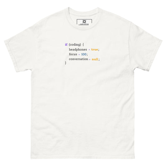 If Coding tee