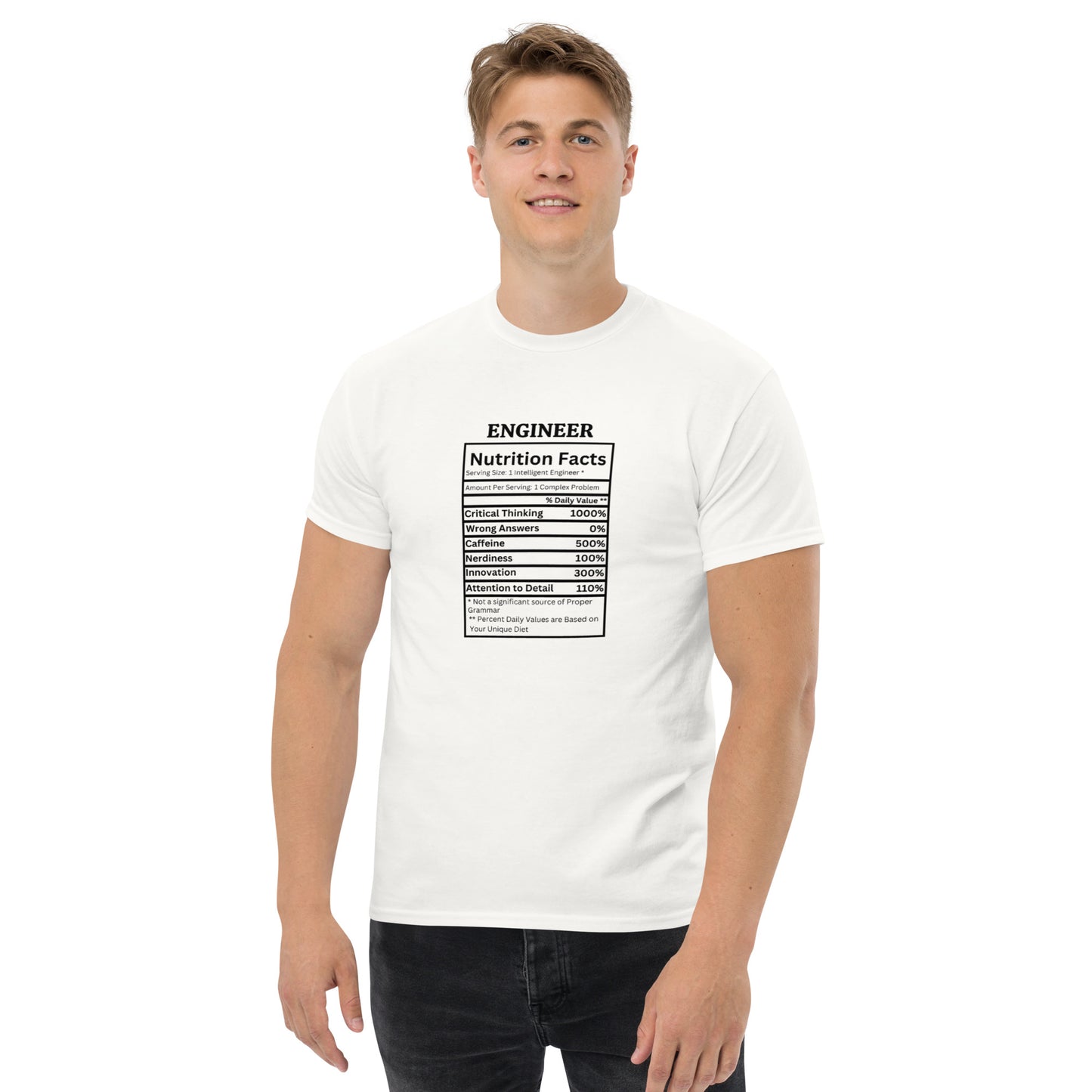 Nutrition Facts tee