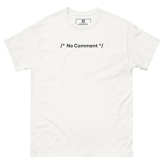 No Comment classic tee - Light