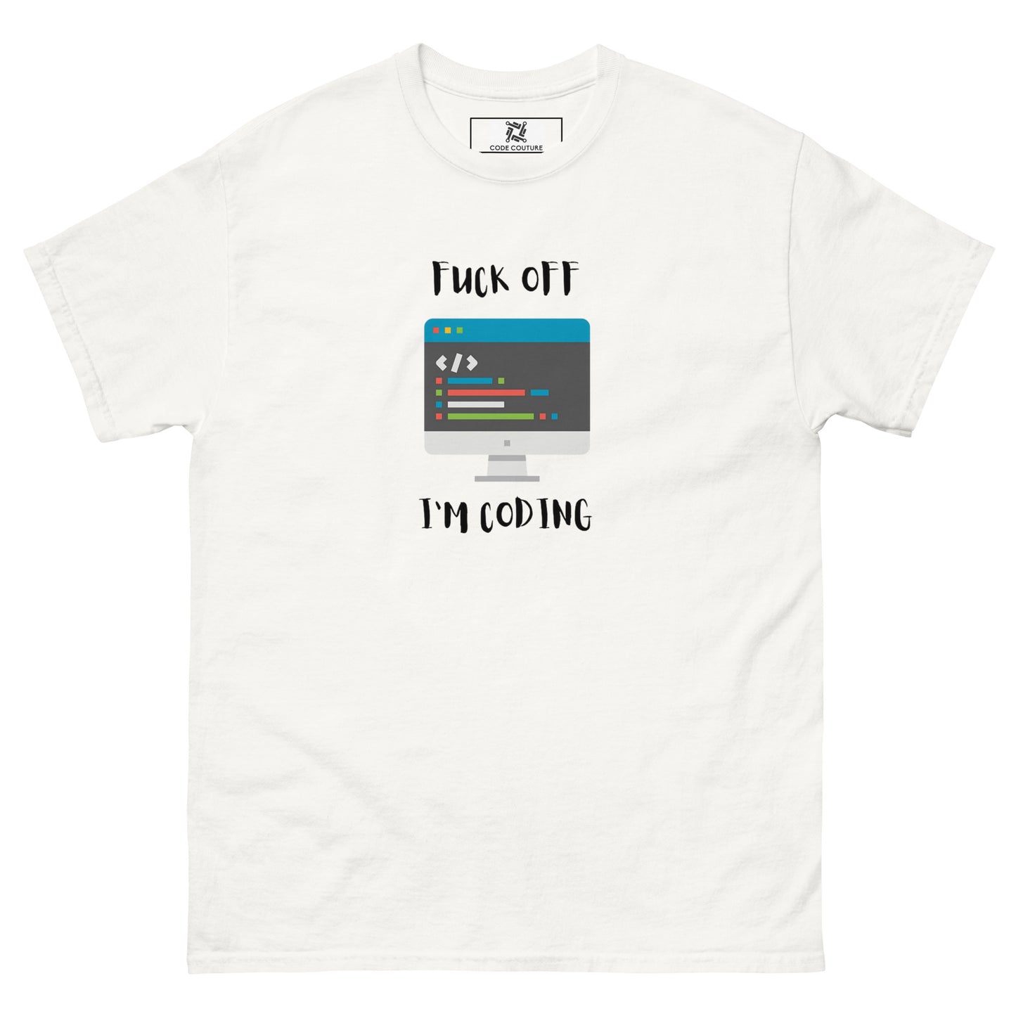 F Off I'm Coding tee