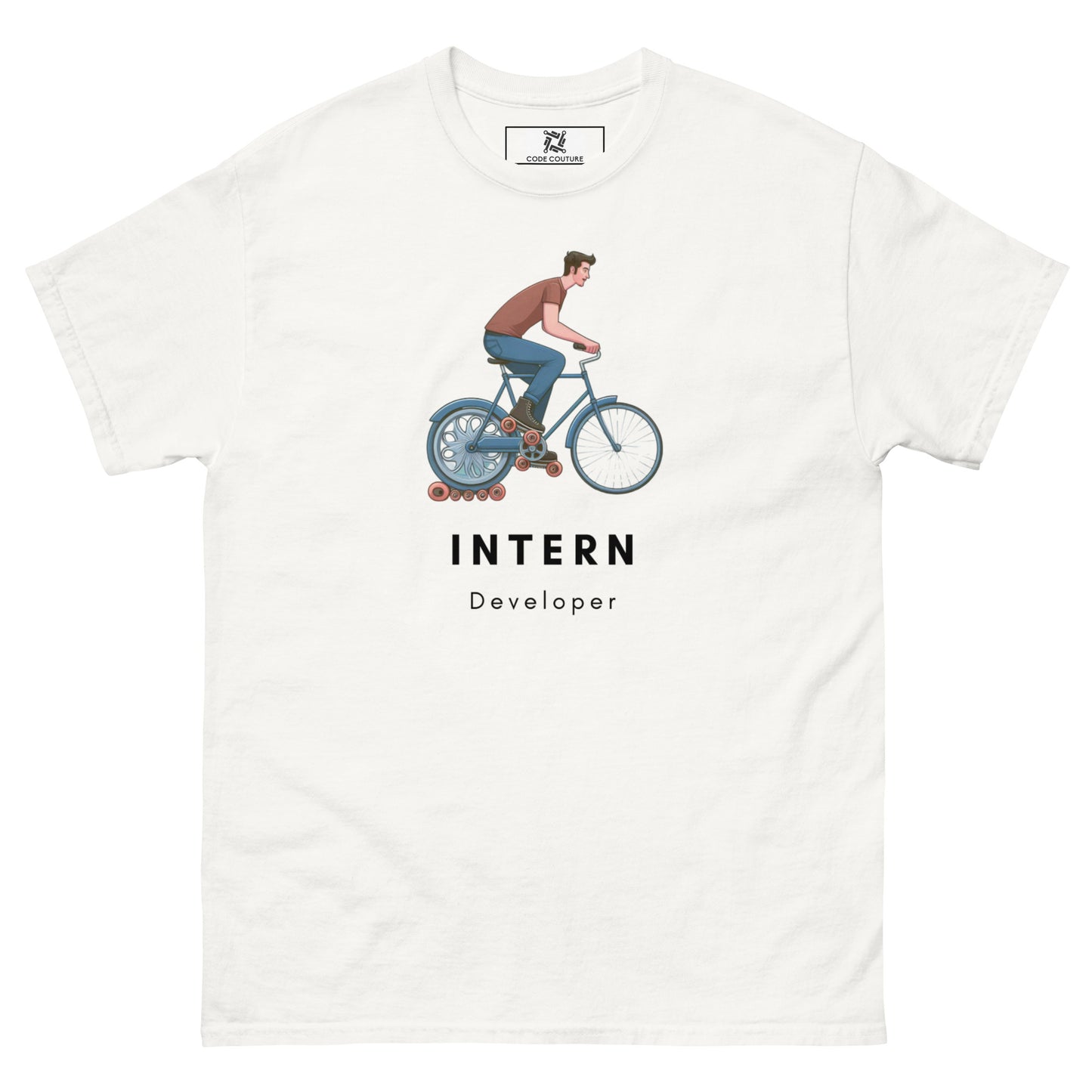 Intern Developer classic tee - Light