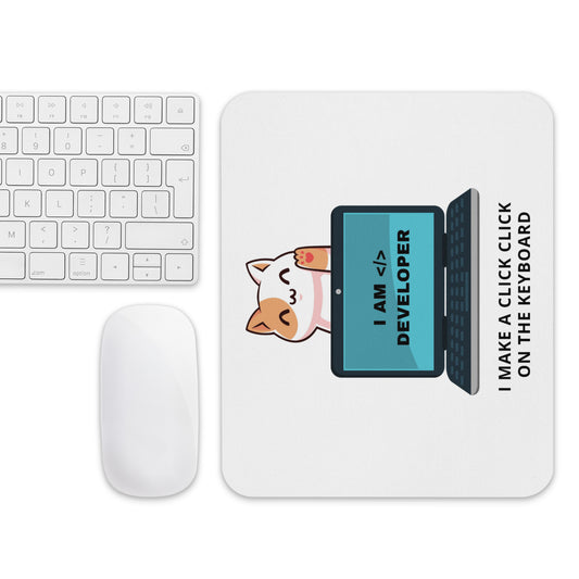 I am Developer Mouse pad