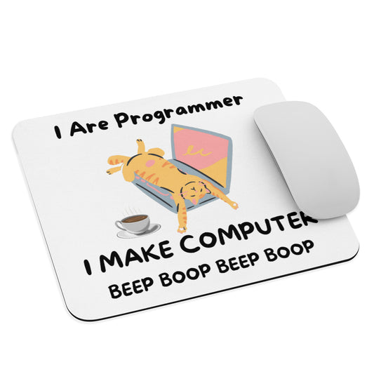 I Are Programmer Mouse pad
