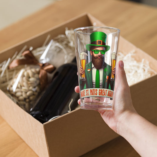 Irish Developer Shaker pint glass